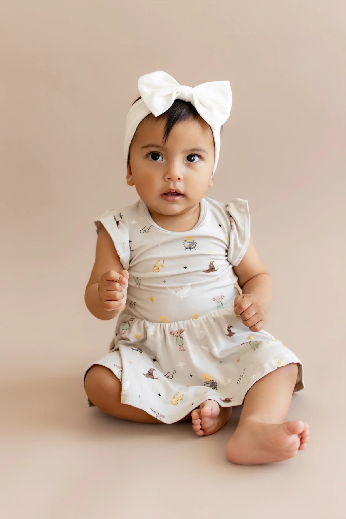 Twirl Bodysuit Dress in Starry Icon Main image