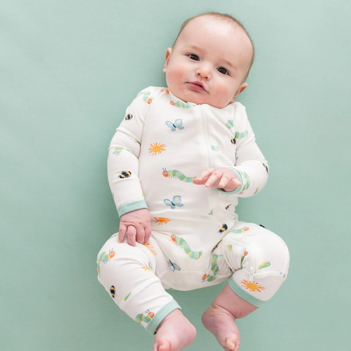 Zippered Romper in The Very Hungry Caterpillar™ and Friends Main image
