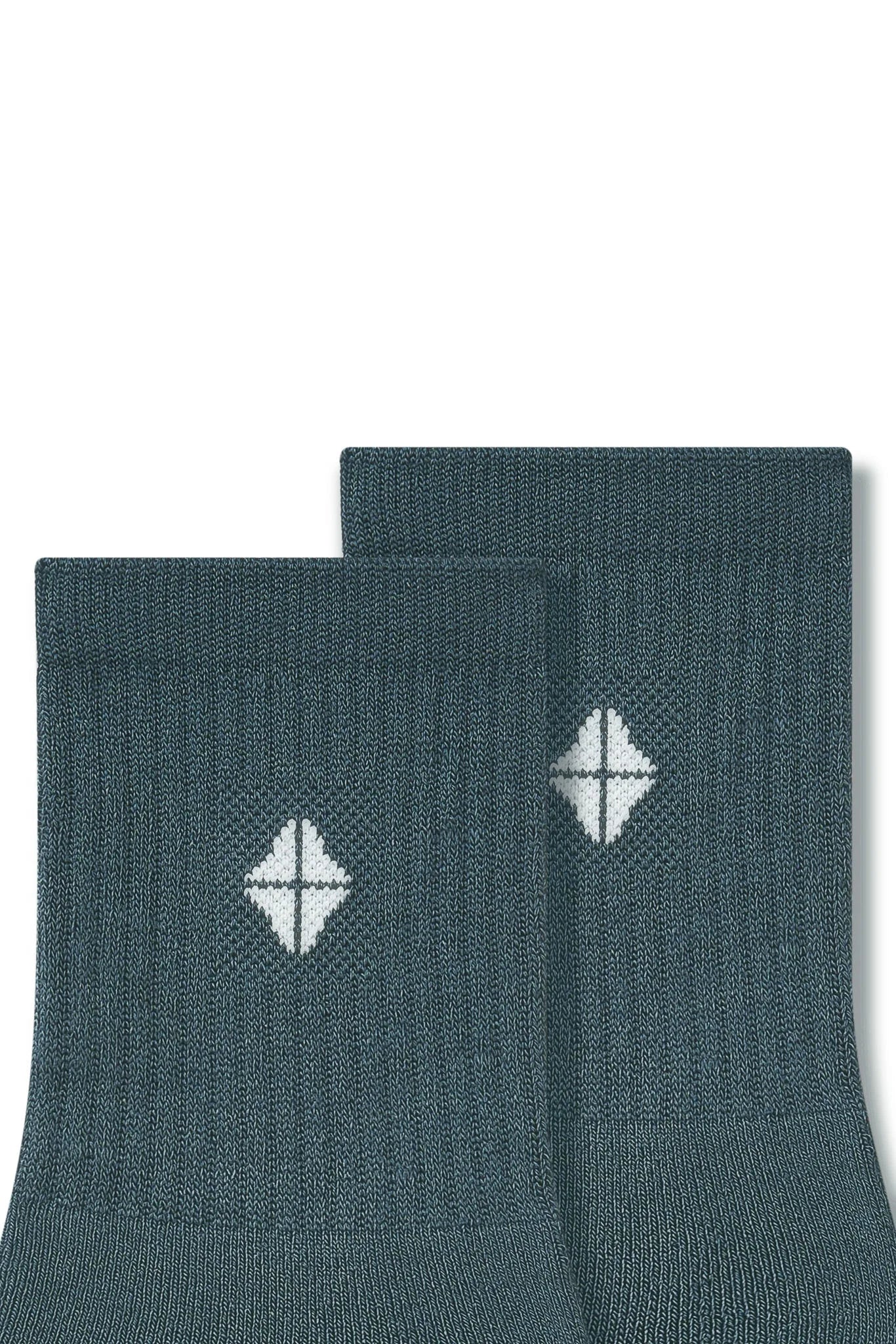 Adult Crew Socks in Atlantic Secondary image