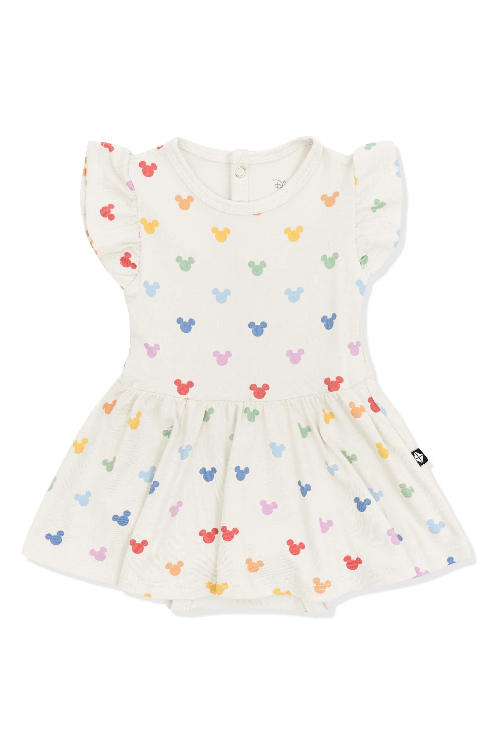 Twirl Bodysuit Dress in Pastel Mickey Mouse Secondary image