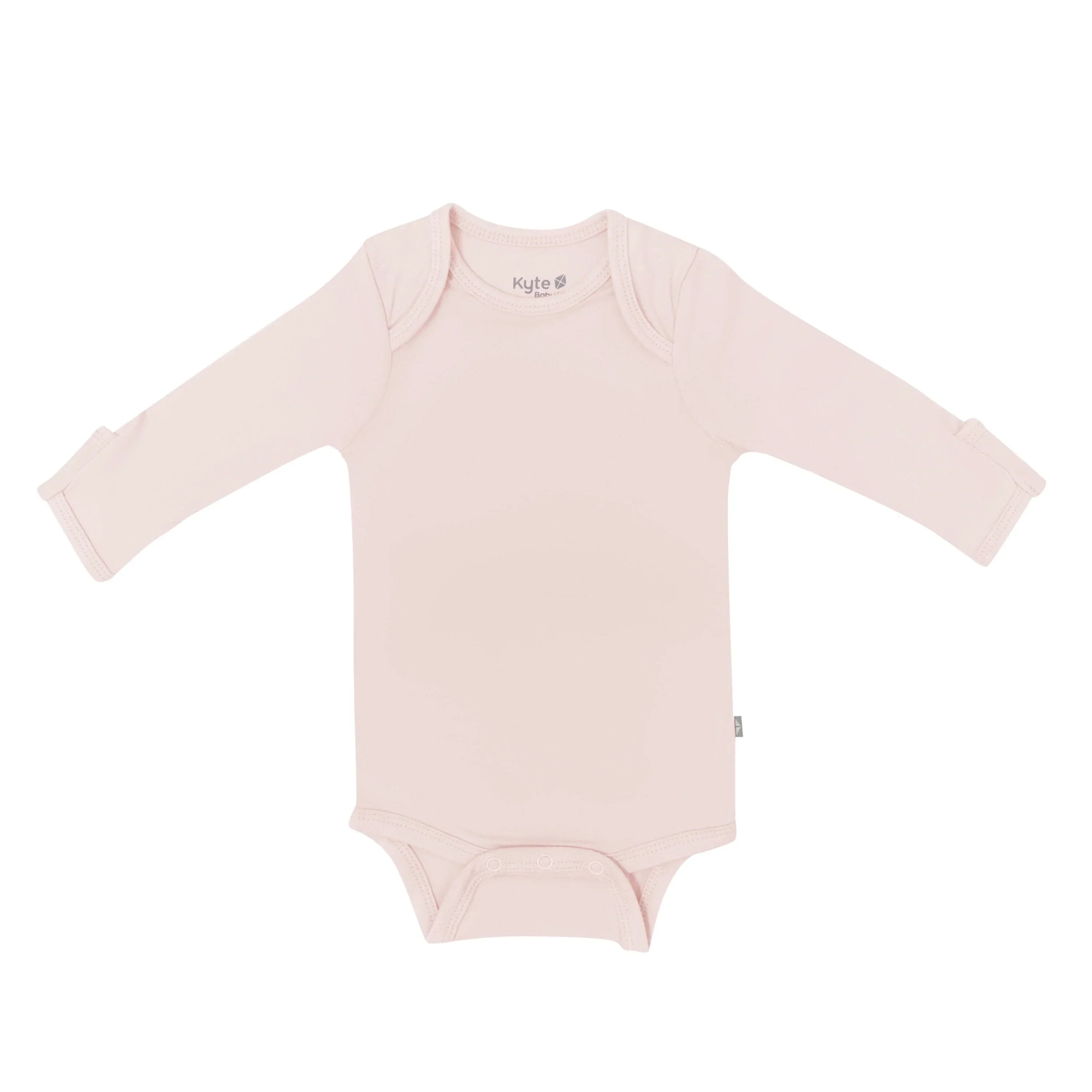 Long Sleeve Bodysuit in Blush Secondary image