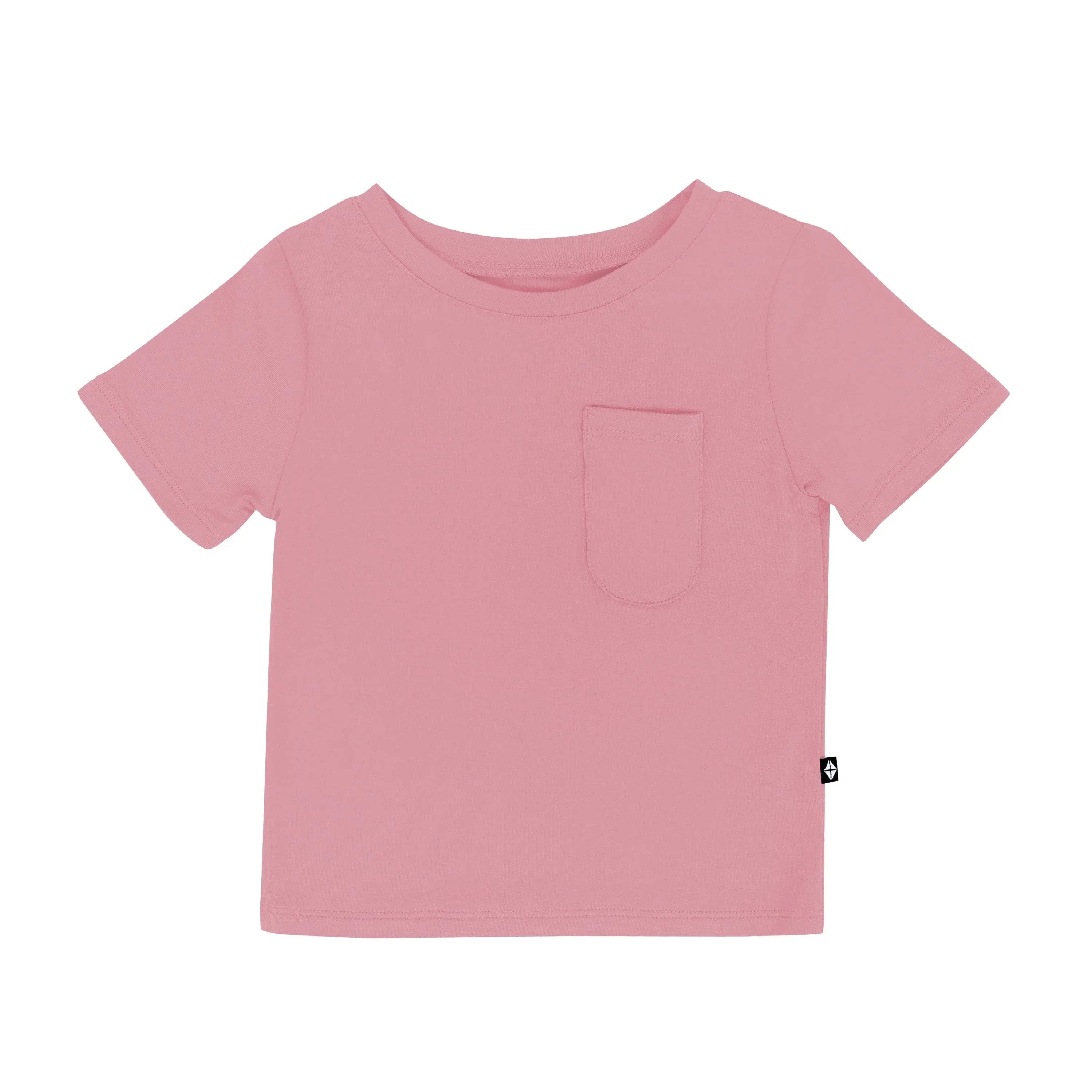 Toddler Crew Neck Tee in Apple Blossom Secondary image