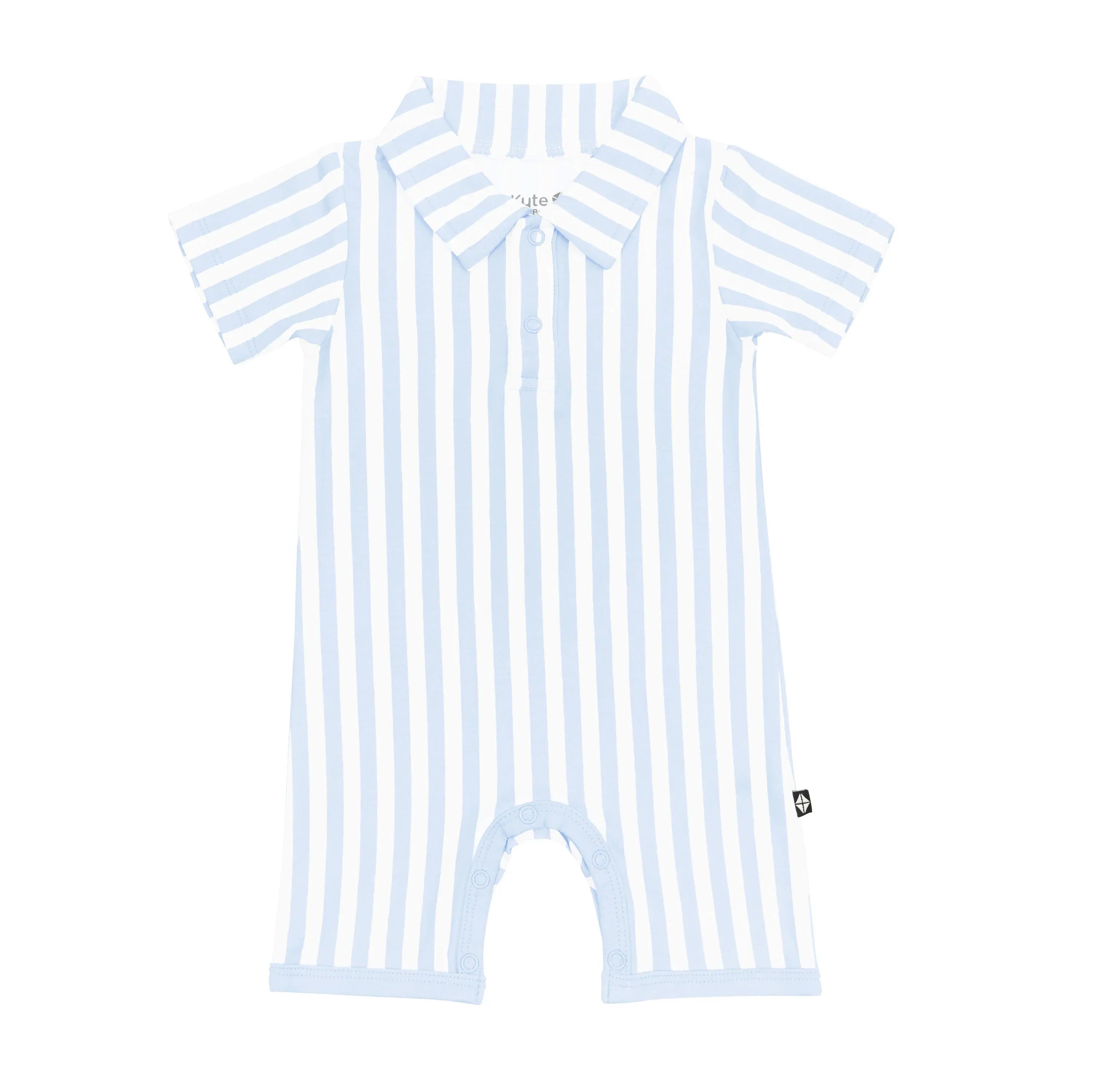 Polo Shortall in Small Mist Stripe Secondary image
