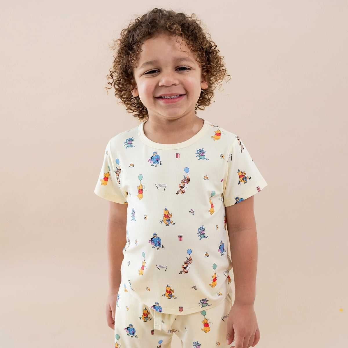 Toddler Basic Tee in Winnie the Pooh Celebration Main image