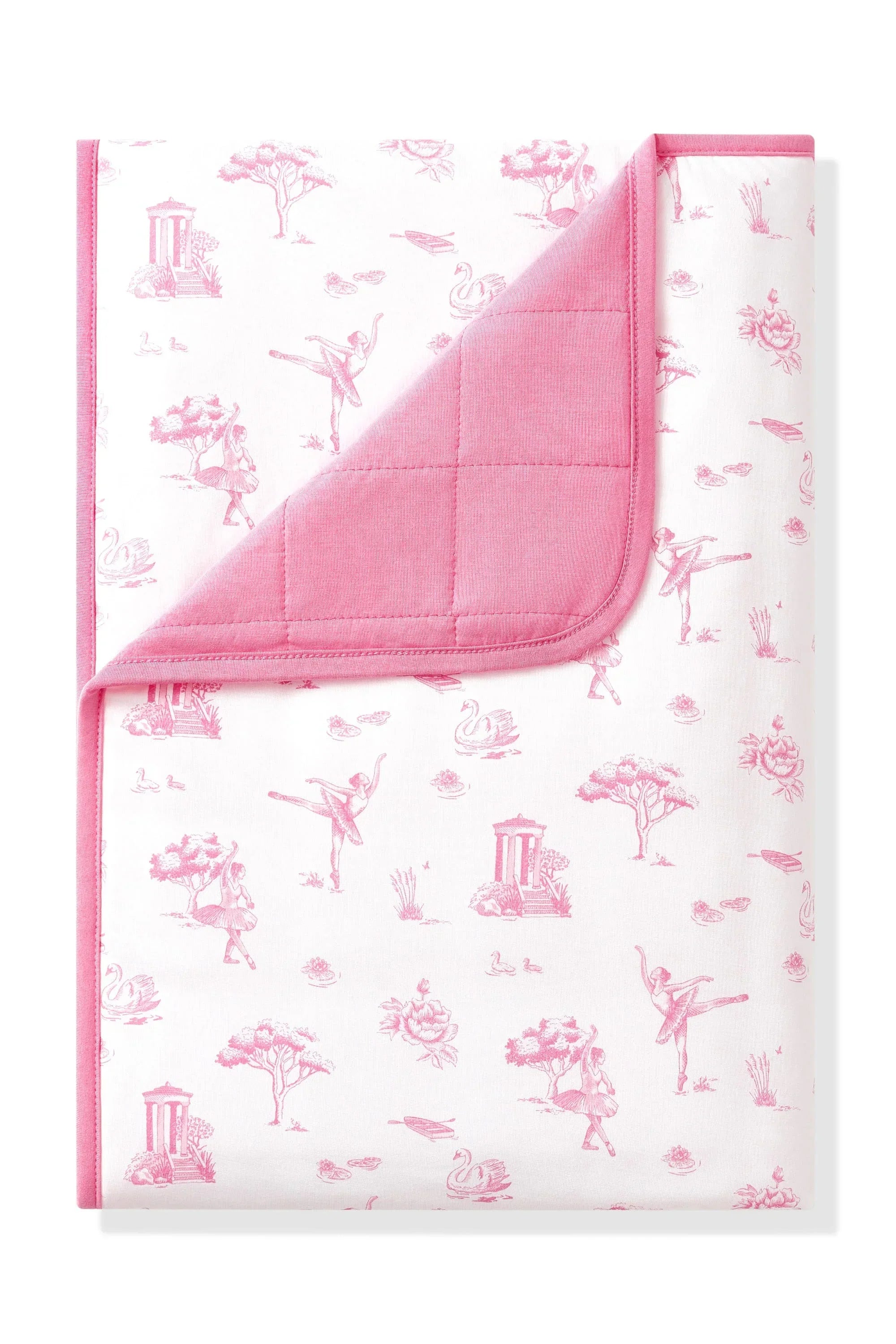 Toddler Blanket in Toile Ballet 1.0 Secondary image