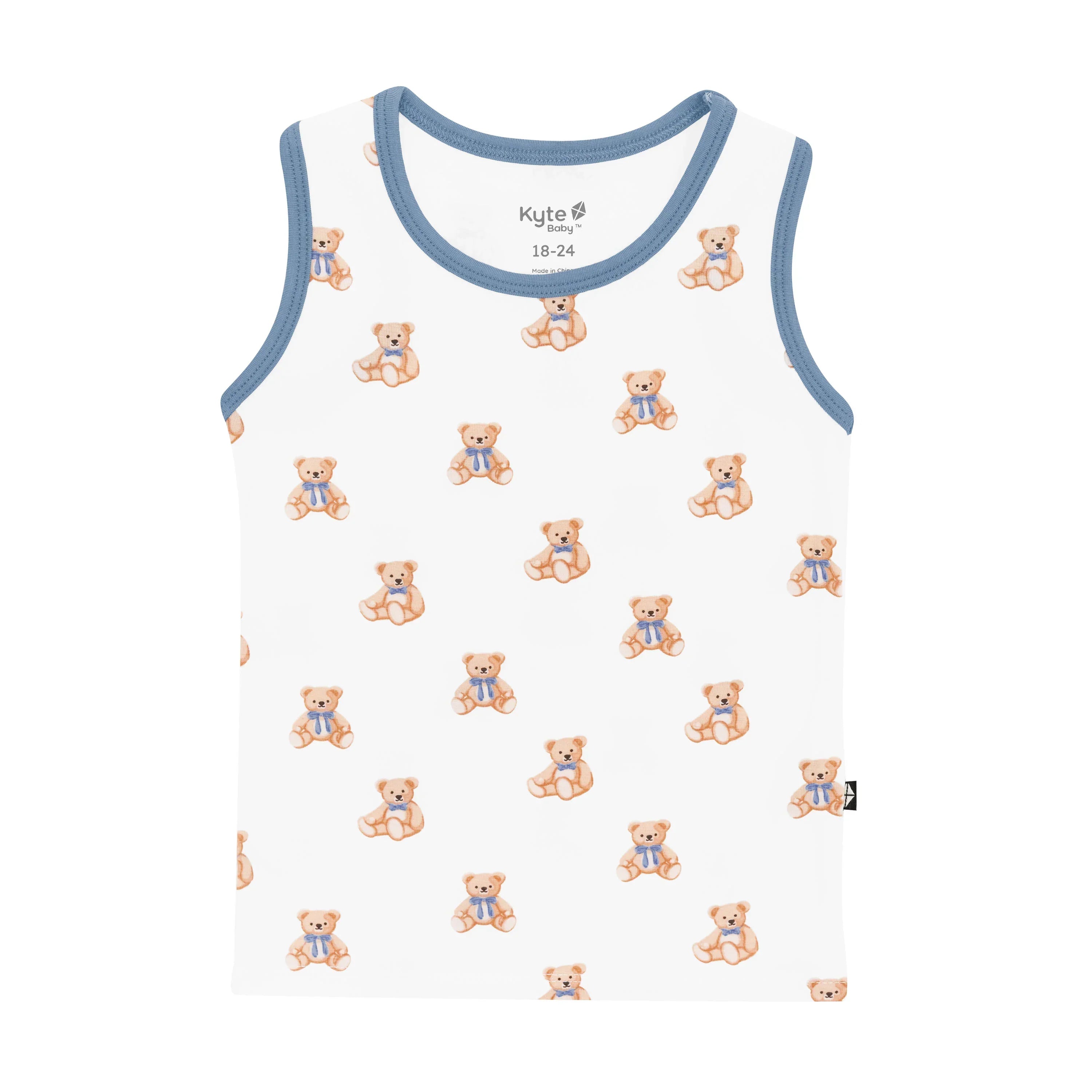 Toddler Tank Top in Teddy Bear Secondary image