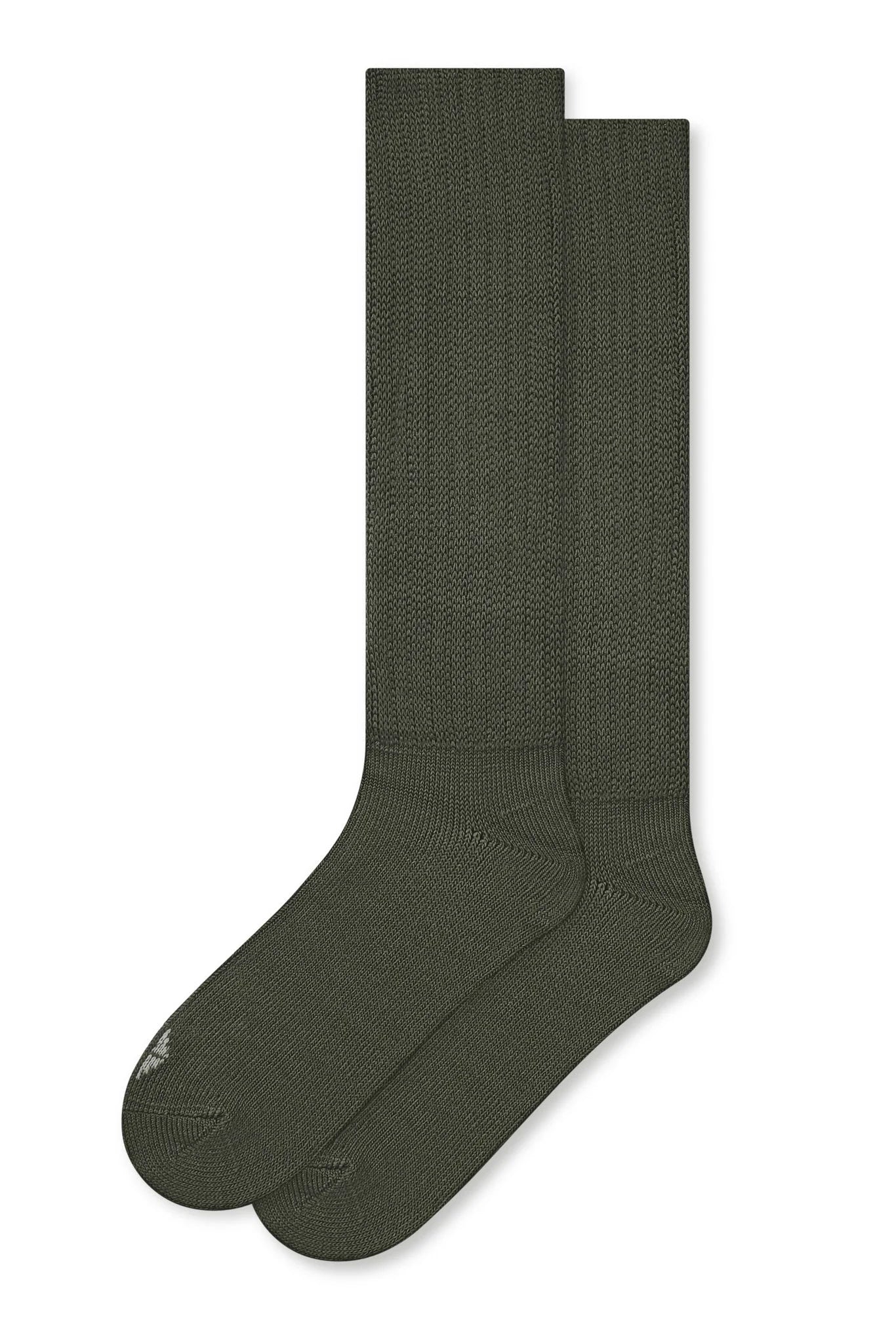 Adult Scrunch Socks in Fir Secondary image