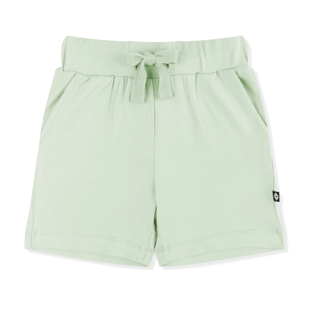 Drawstring Short in Basil