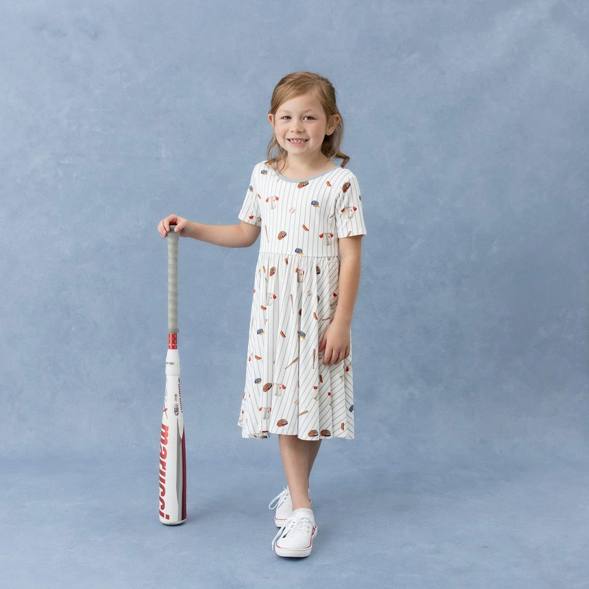 Twirl Dress in Home Run Main image