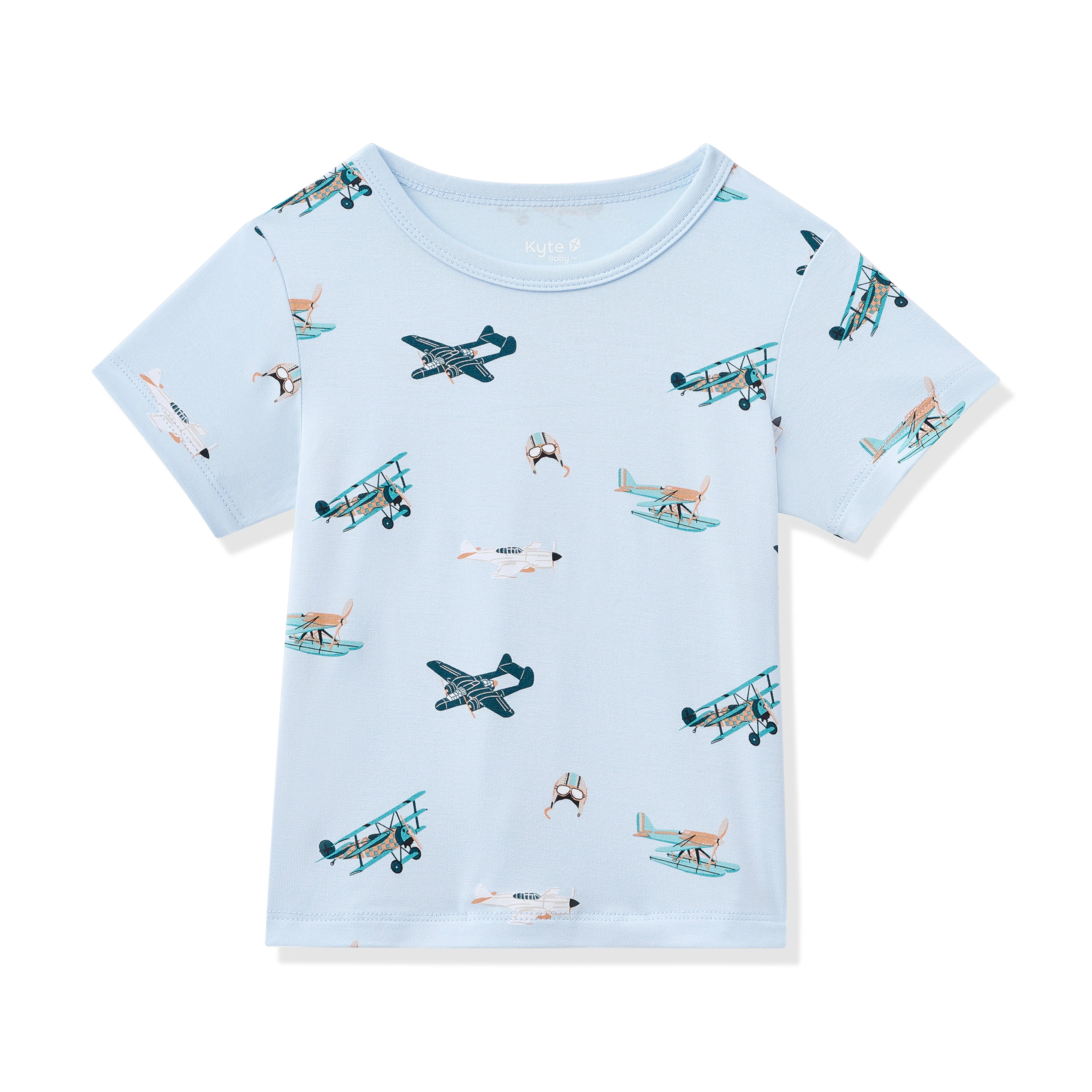 Toddler Basic Tee in Take Off Secondary image