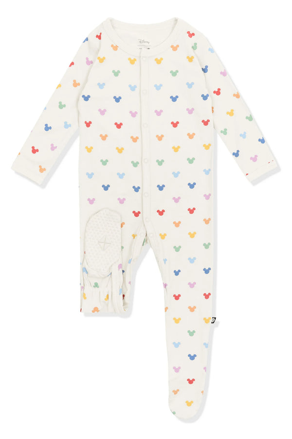 Footie in Pastel Mickey Mouse
