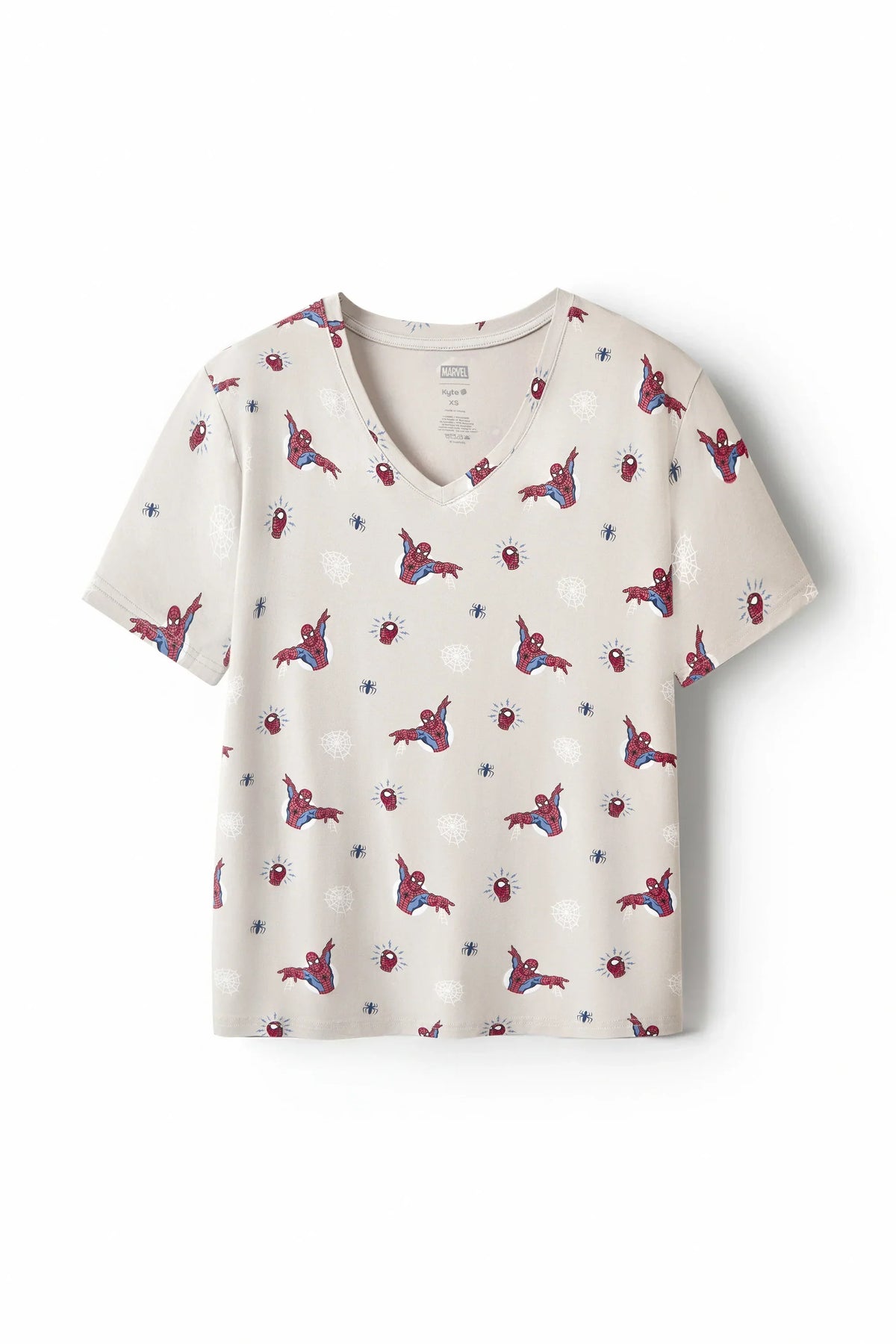 Women's Relaxed Fit V-Neck in Spider-Man Main image