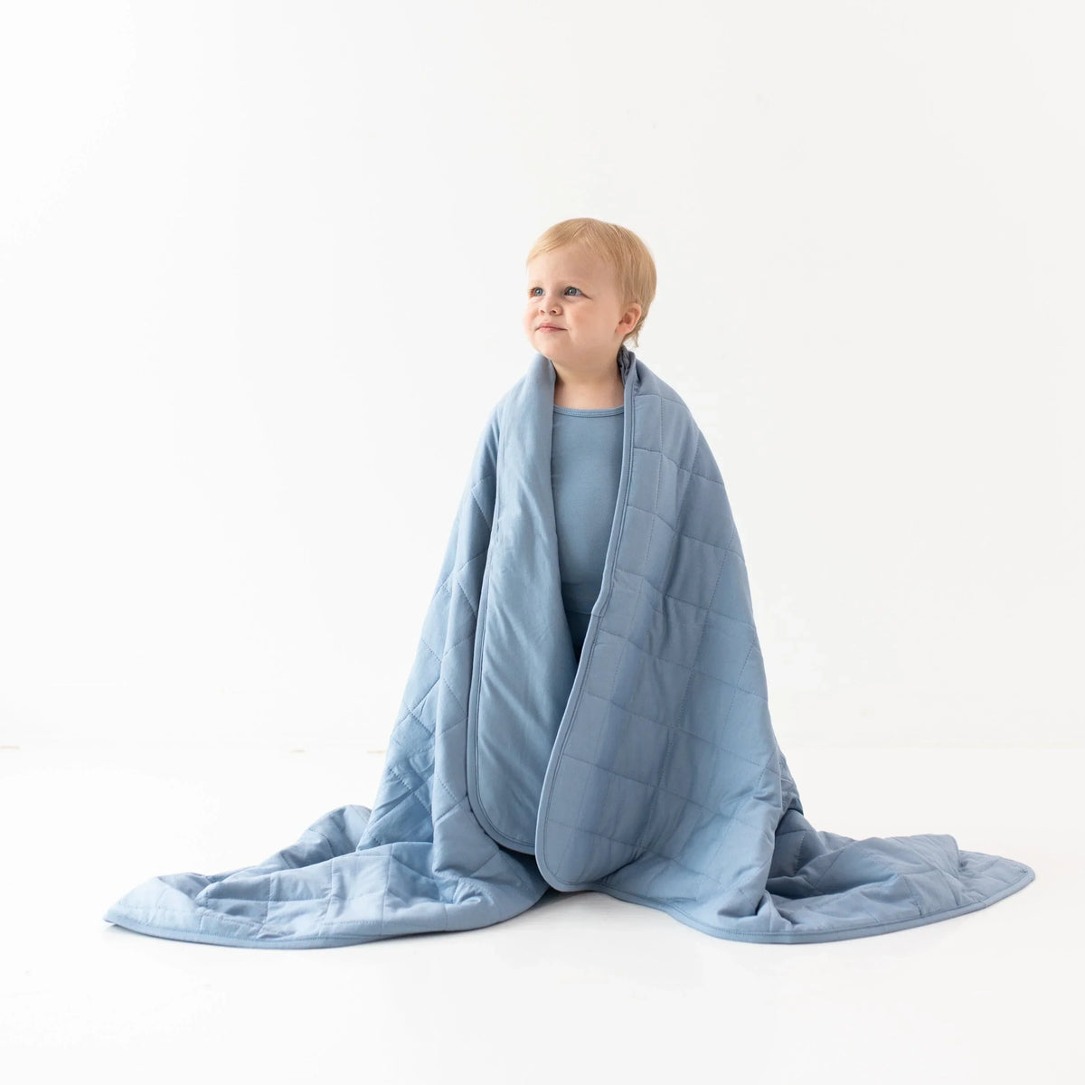 Toddler Blanket in Slate 1.0 Main image