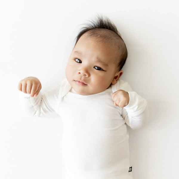 Long Sleeve Bodysuit in Cloud