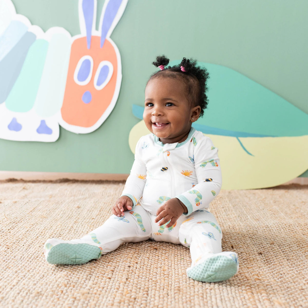 Zippered Footie in The Very Hungry Caterpillar™ and Friends Main image