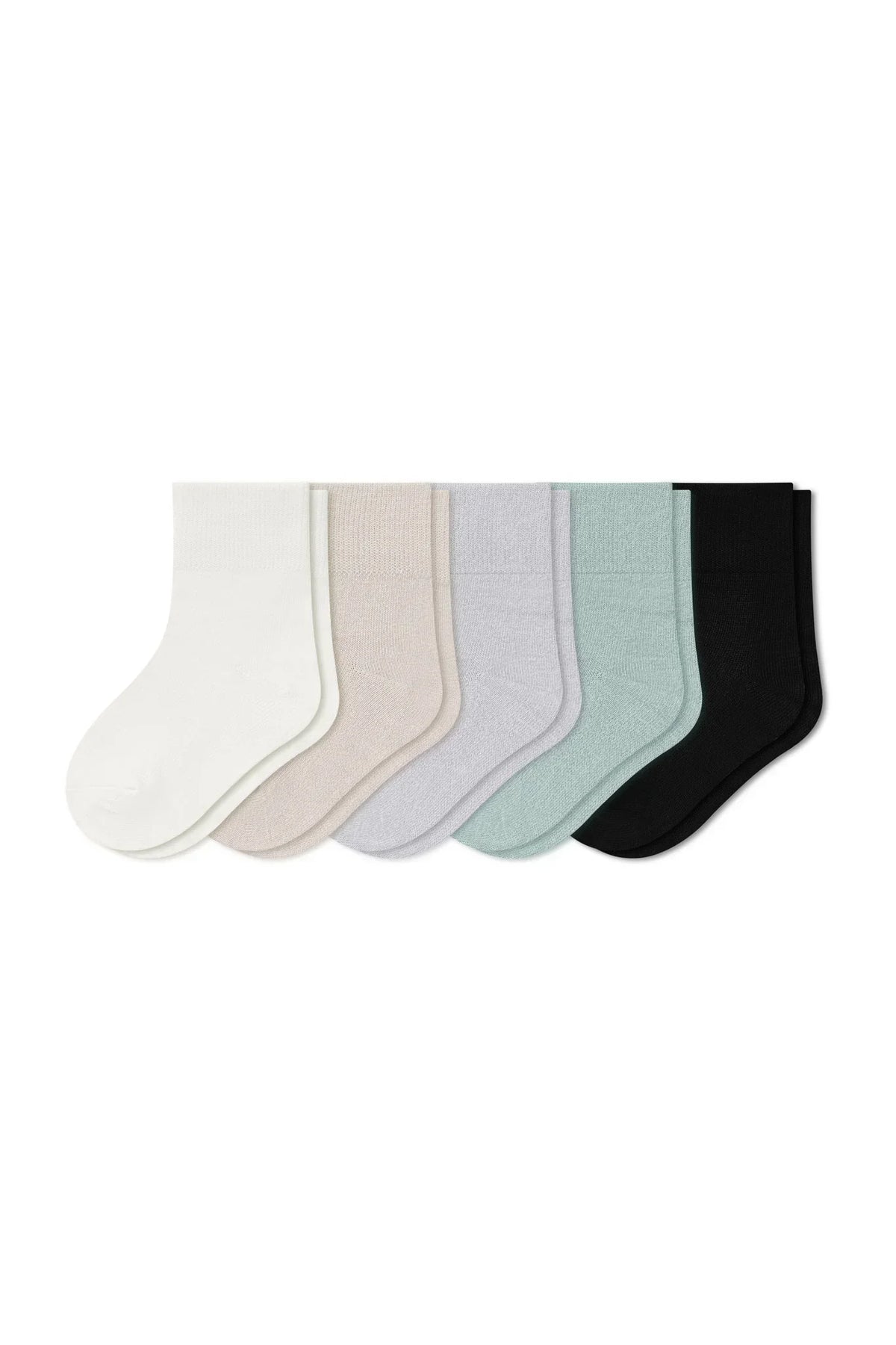 Quarter Socks Combo 5-Pack in Neutral Main image
