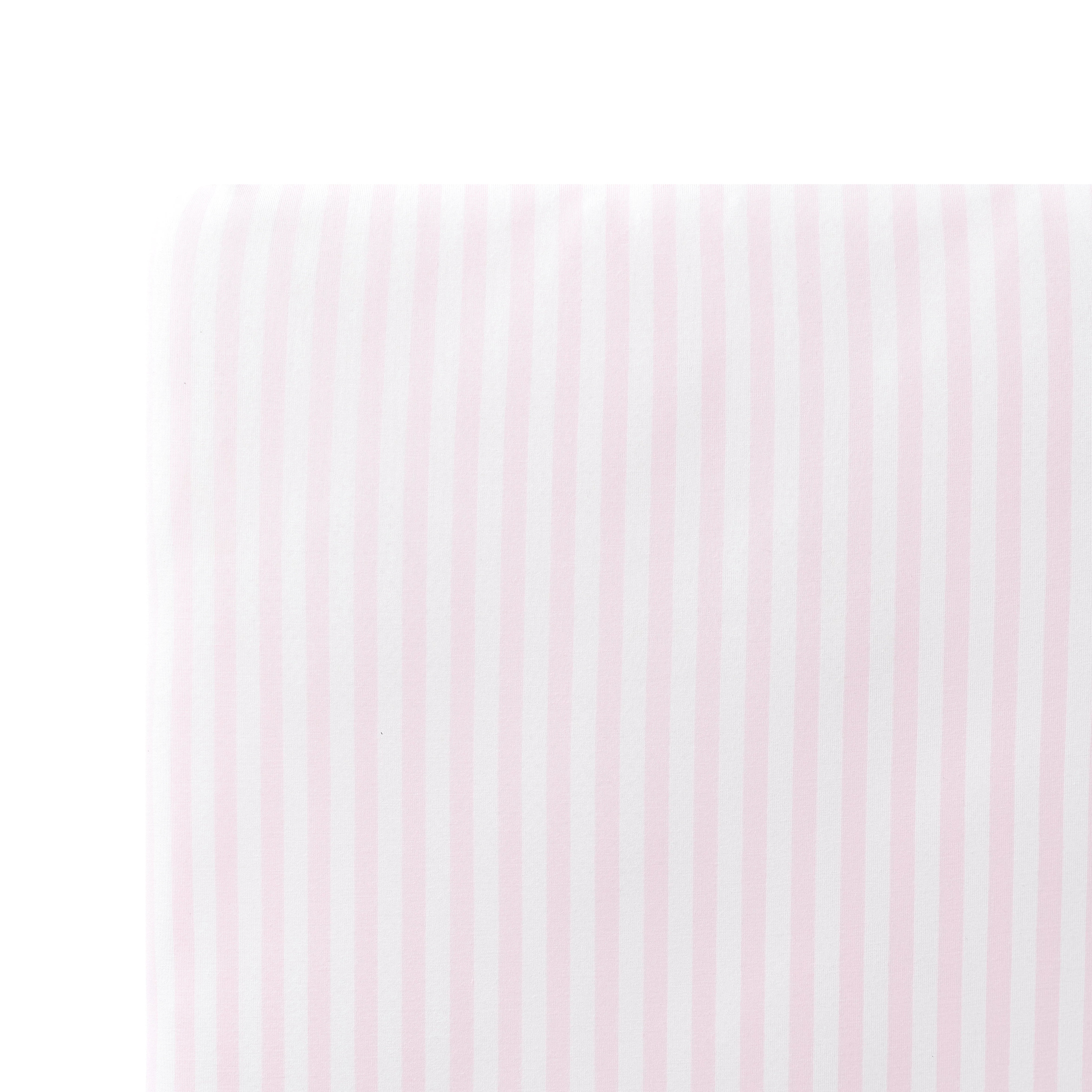Mini Crib Sheet in Small Sakura Stripe Secondary image