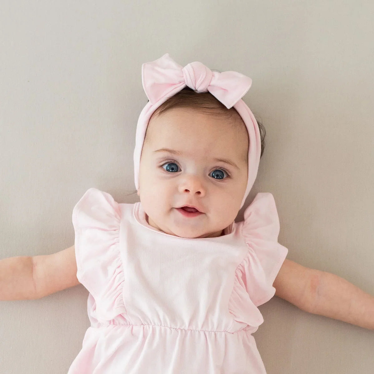 Knotted Bow Headband in Sakura Main image