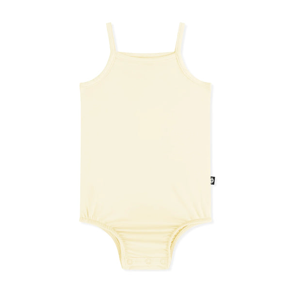 Spaghetti Strap Leotard in Chamomile