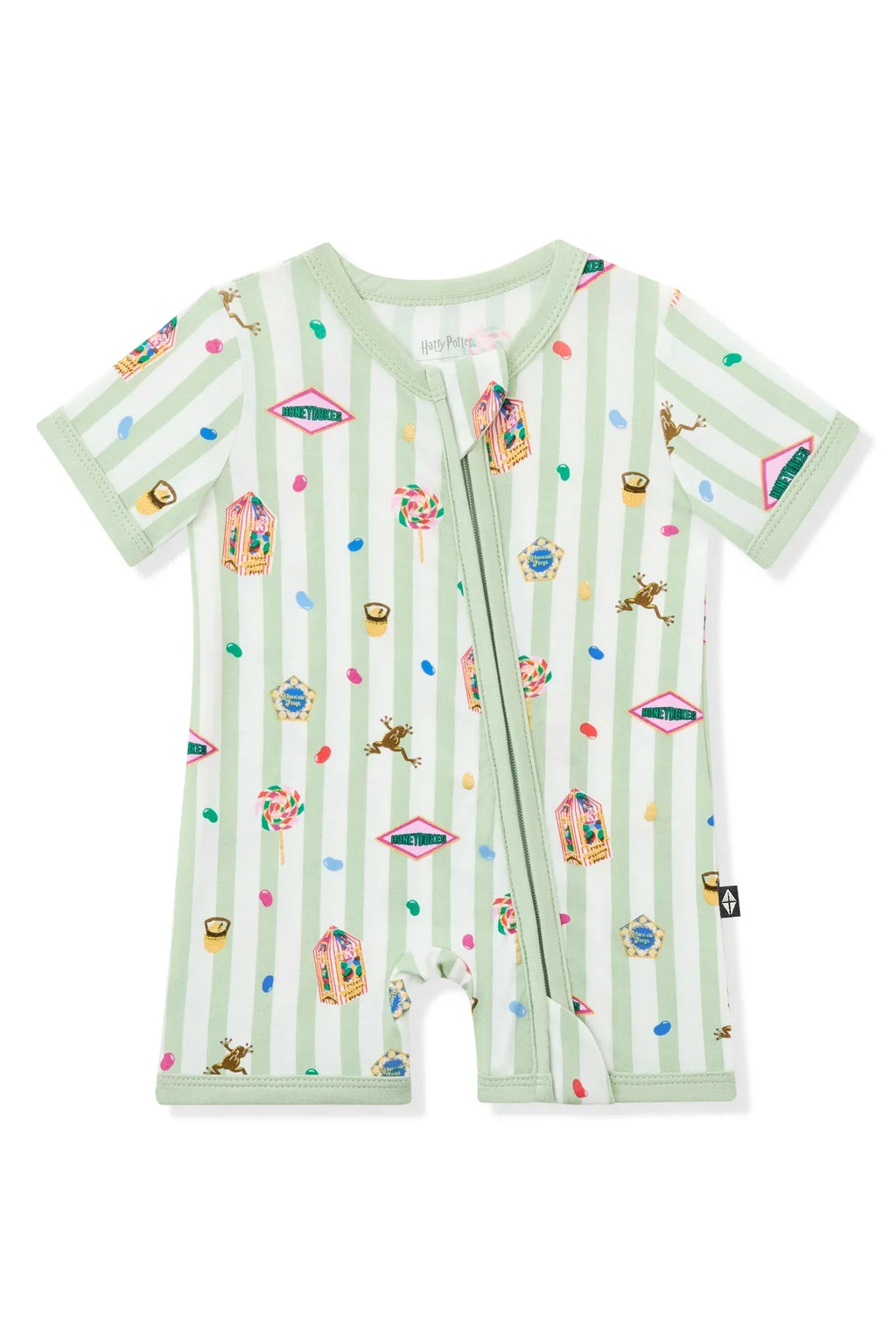 Zipper Shortall Romper in Honeydukes