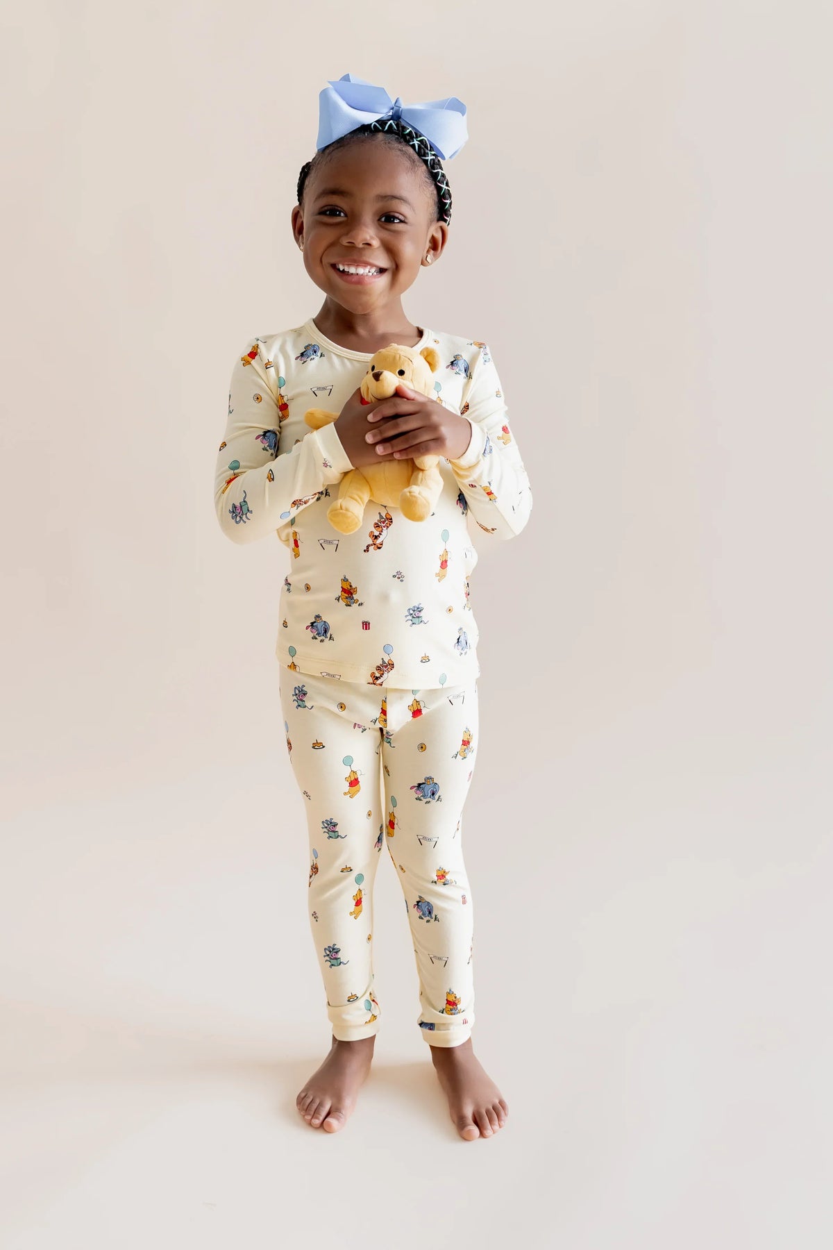 Long Sleeve Pajamas in Winnie the Pooh Celebration Main image