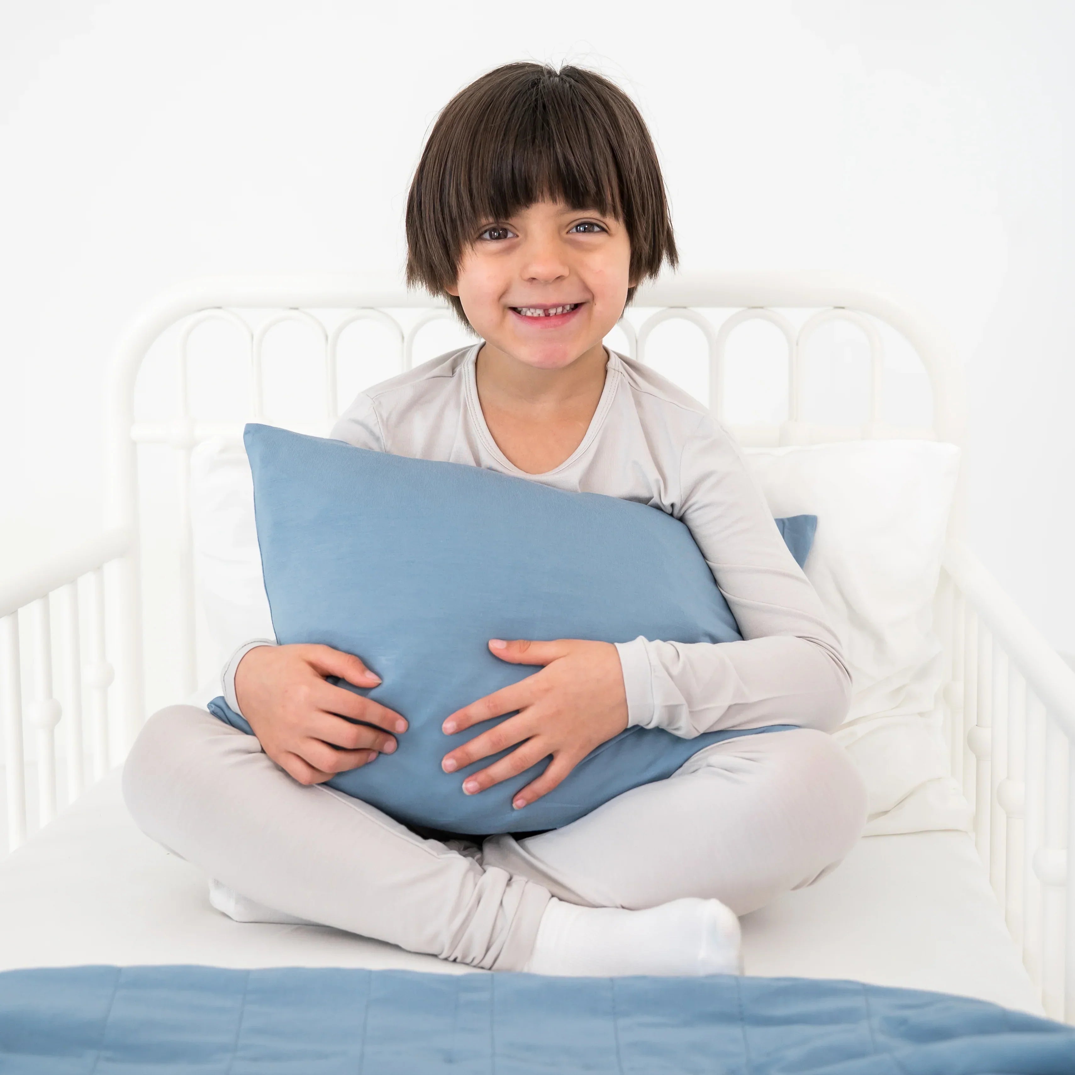 Toddler Pillowcase in Slate Secondary image