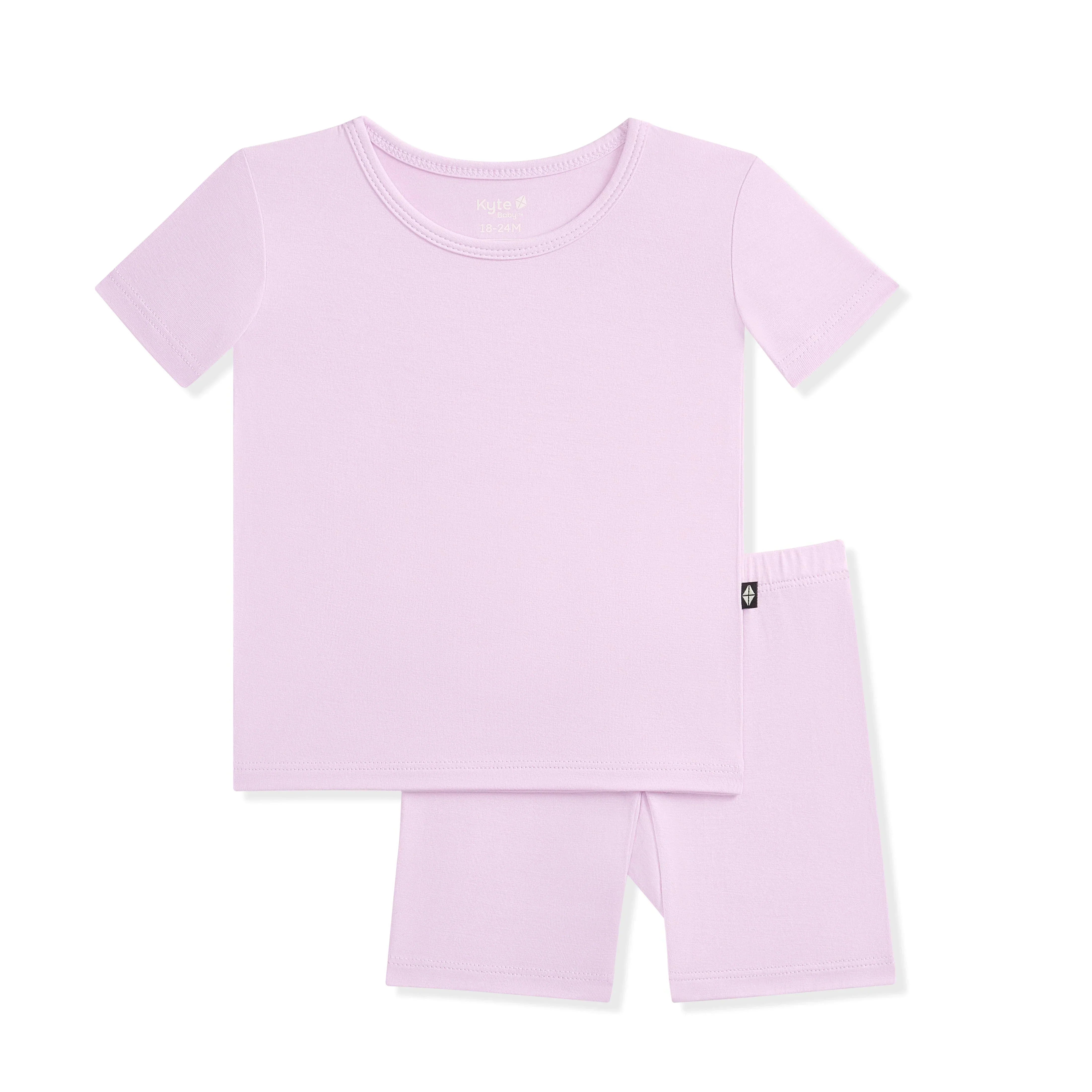 Short Sleeve Pajamas in Thistle Secondary image