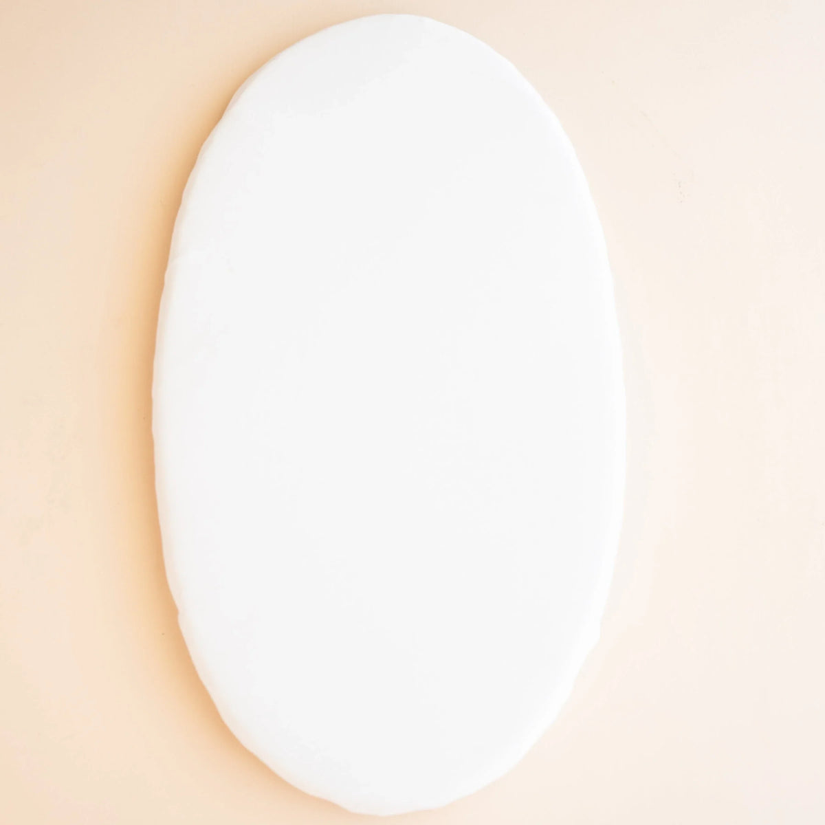 Oval Bassinet Sheet in Cloud Main image
