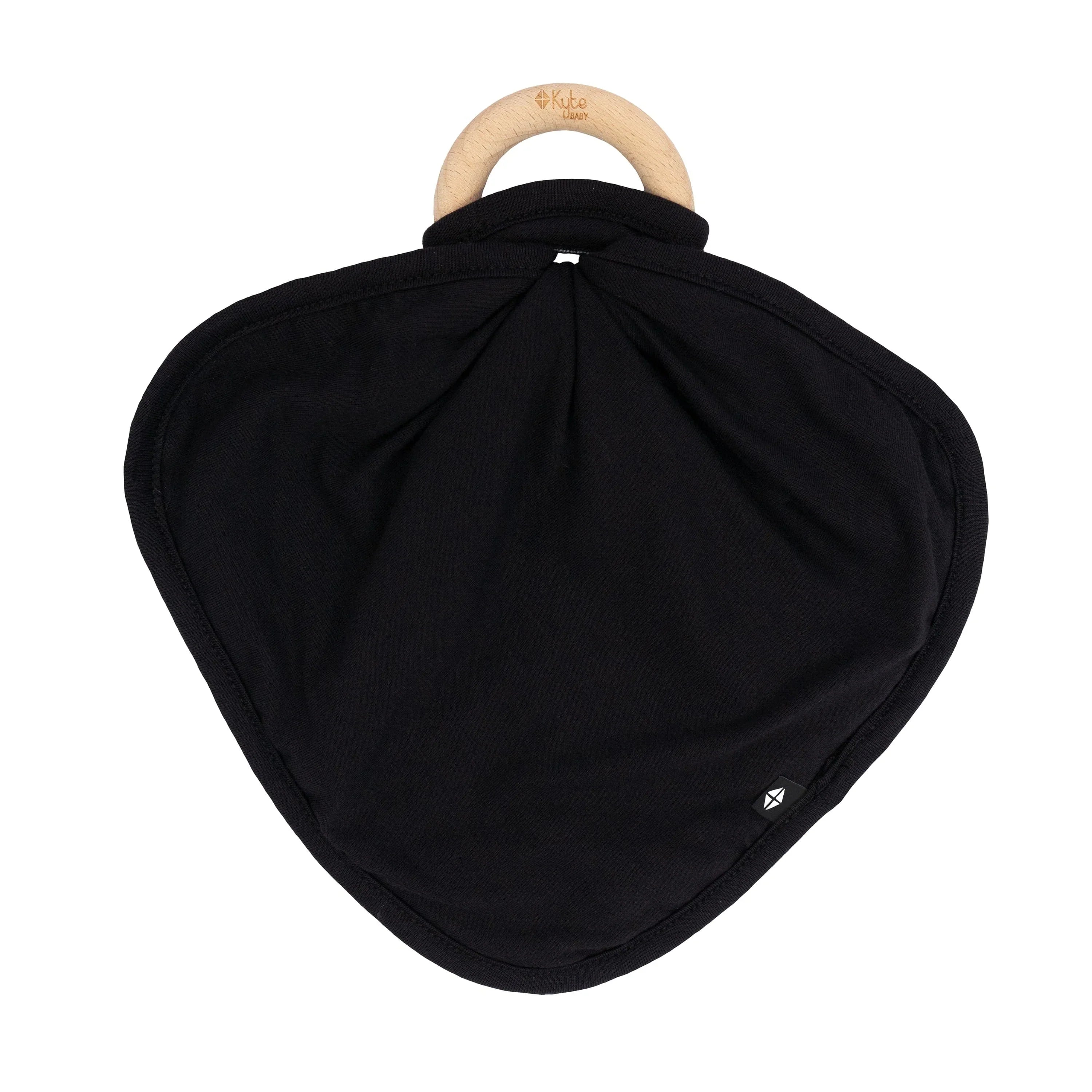 Lovey in Midnight with Removable Wooden Teething Ring Secondary image