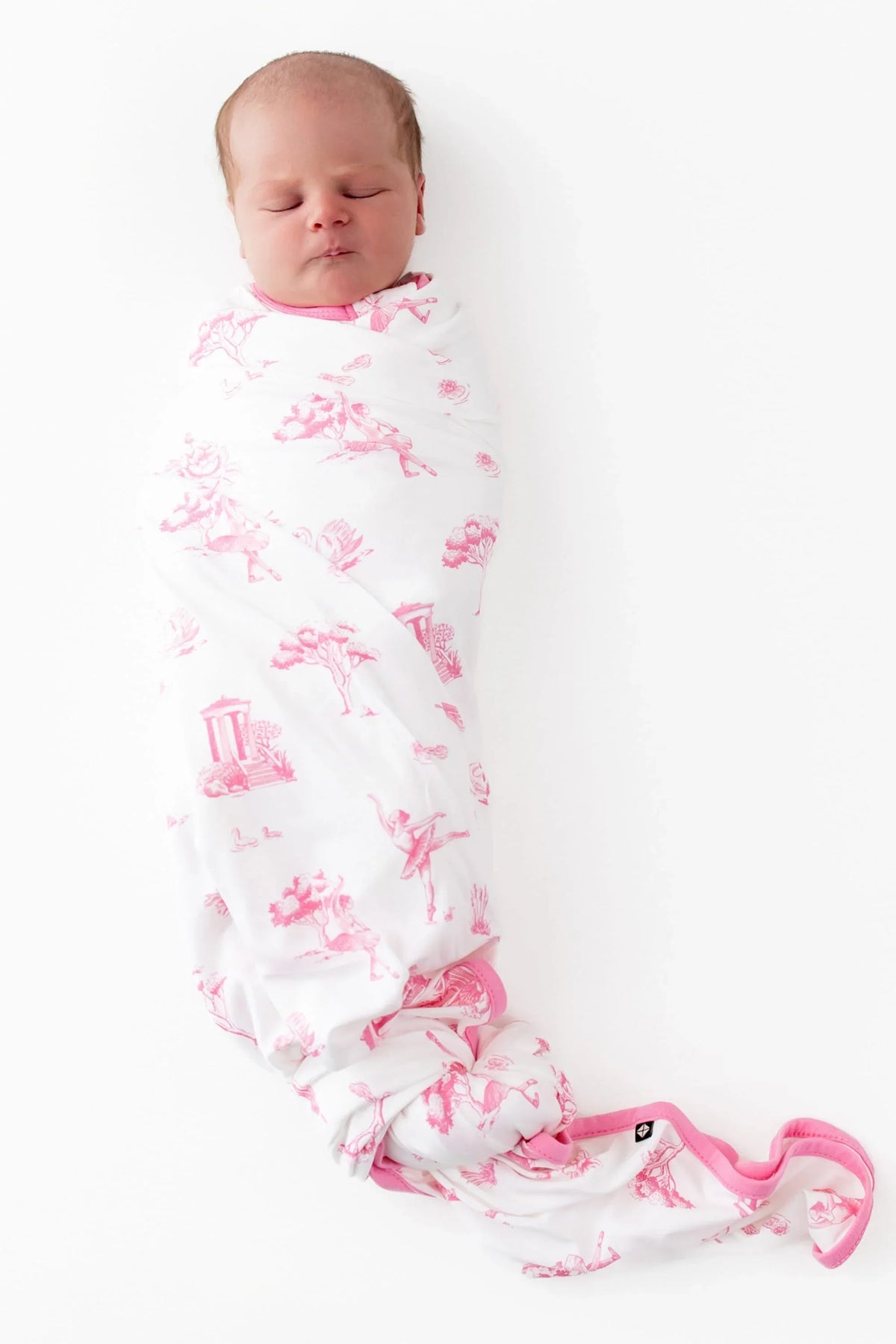 Swaddle Blanket in Toile Ballet Main image