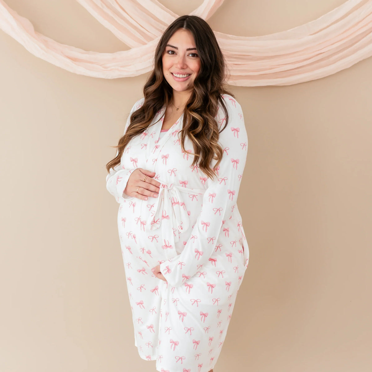 Women’s Lounge Robe in Bow