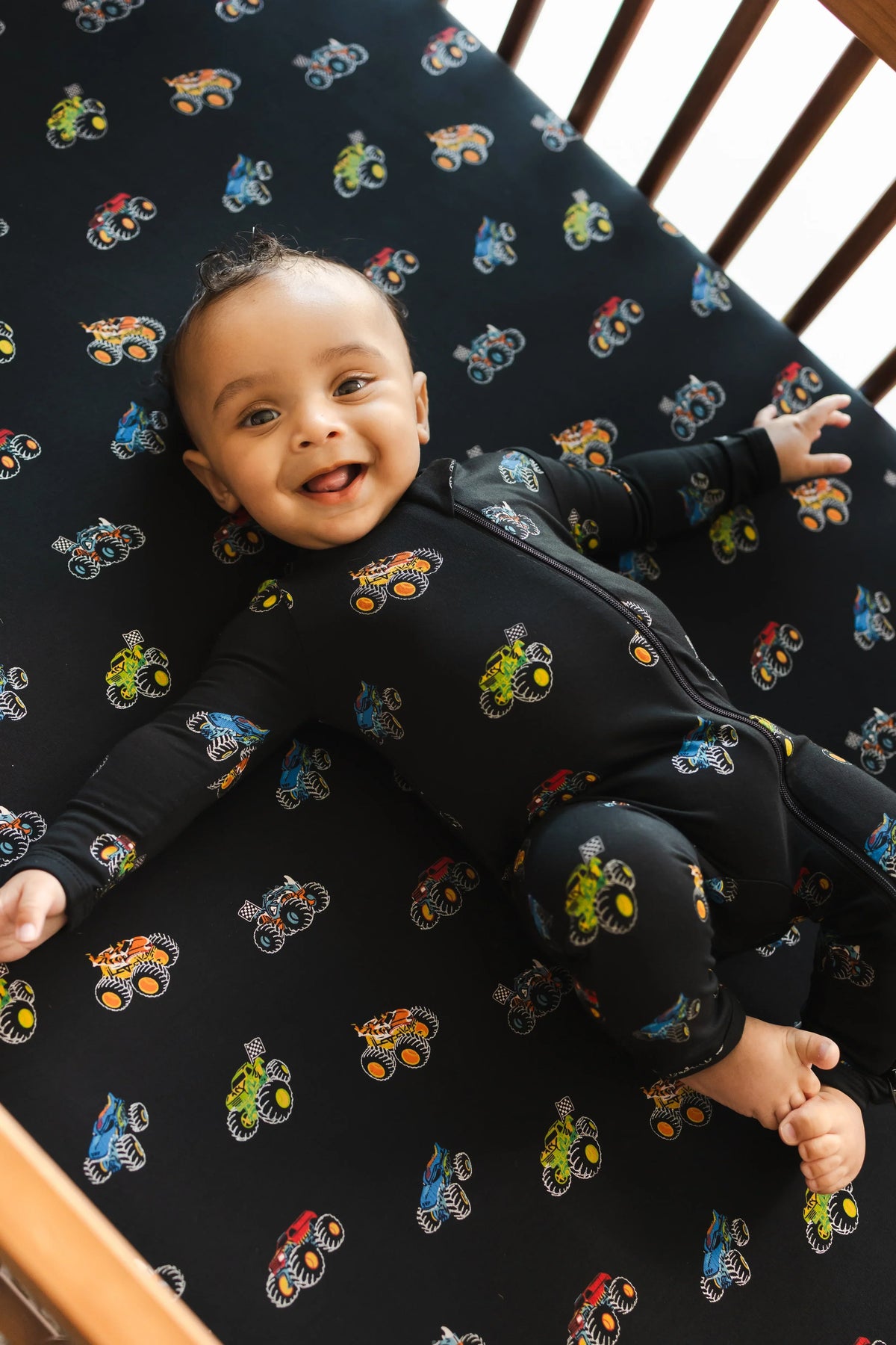 Crib Sheet in Monster Truck Main image