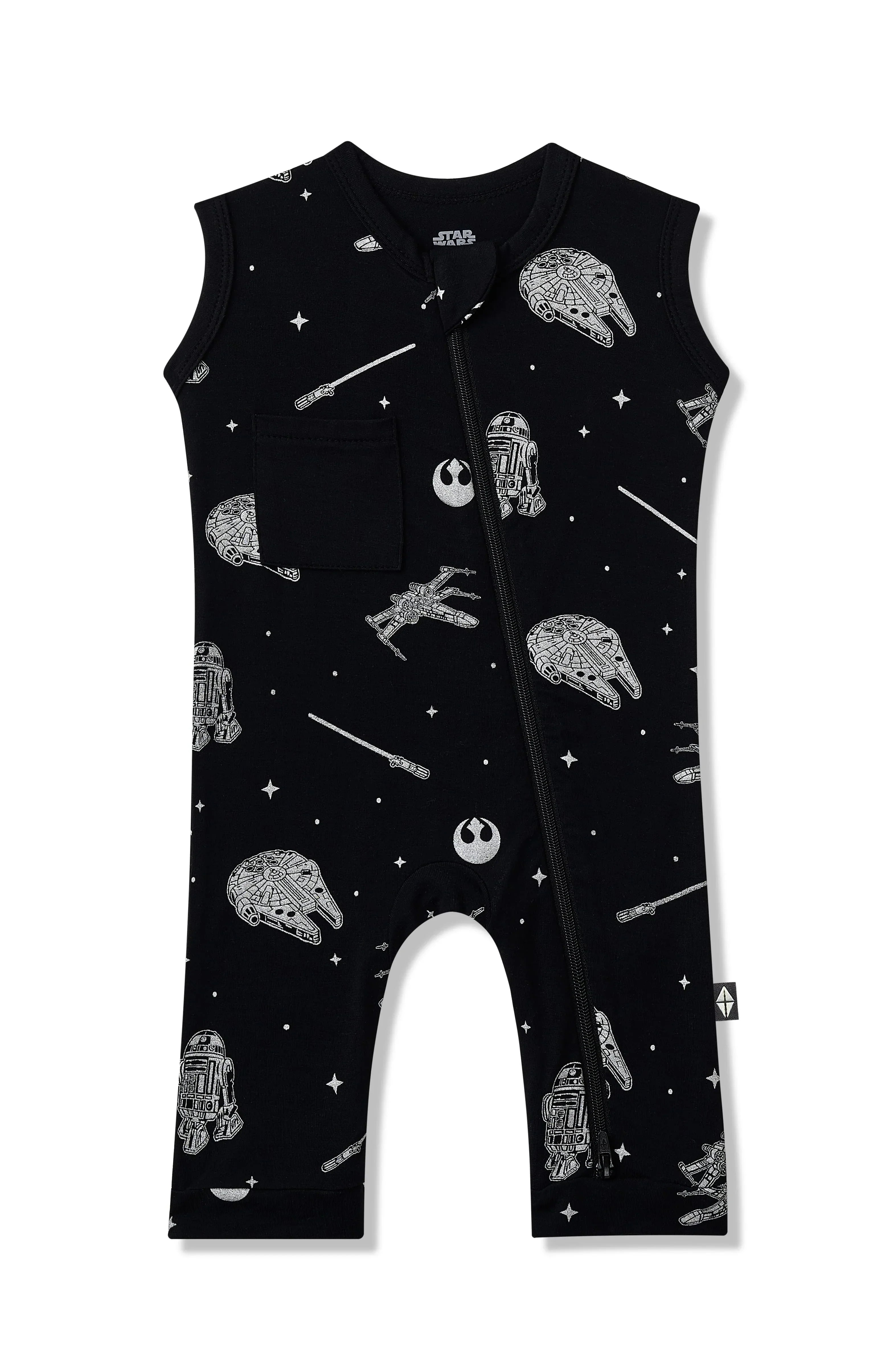 Zippered Sleeveless Romper in STAR WARS™ Secondary image