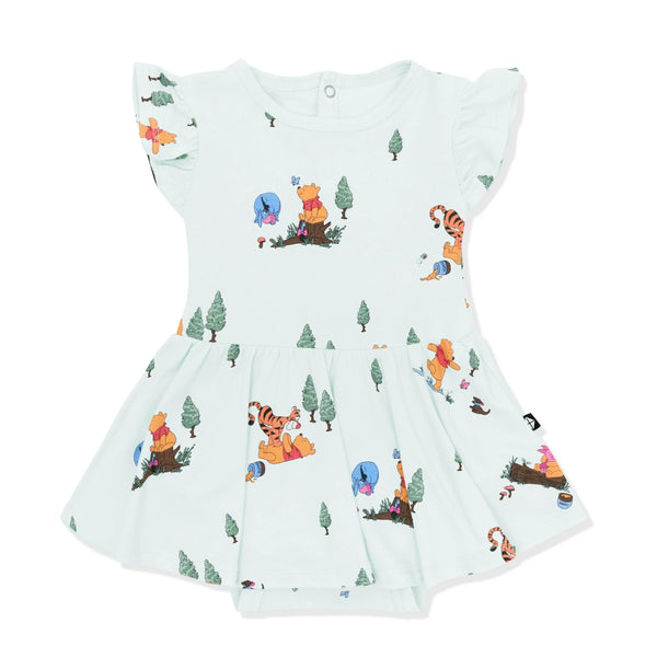 Twirl Bodysuit Dress in Winnie the Pooh Hundred Acre Wood