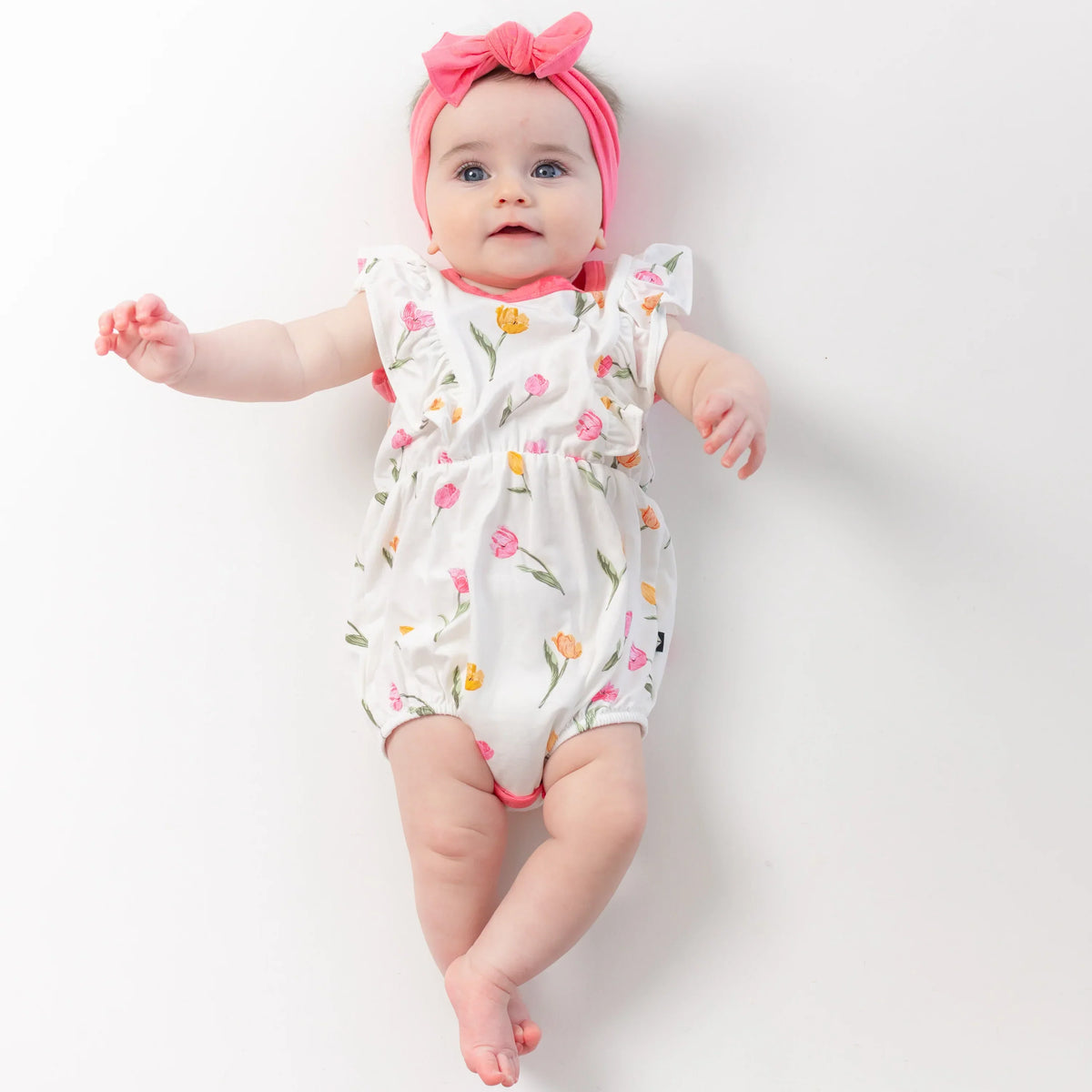 Bubble Romper in Tulip Main image