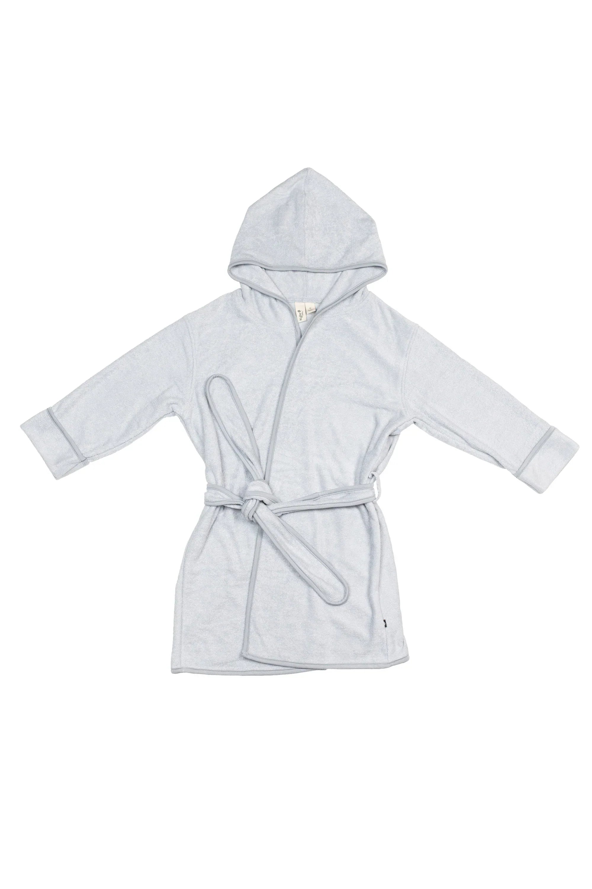Hooded Bath Robe in Storm Secondary image
