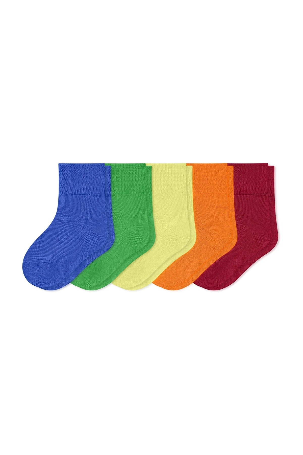 Quarter Socks Combo 5-Pack in Brights Main image