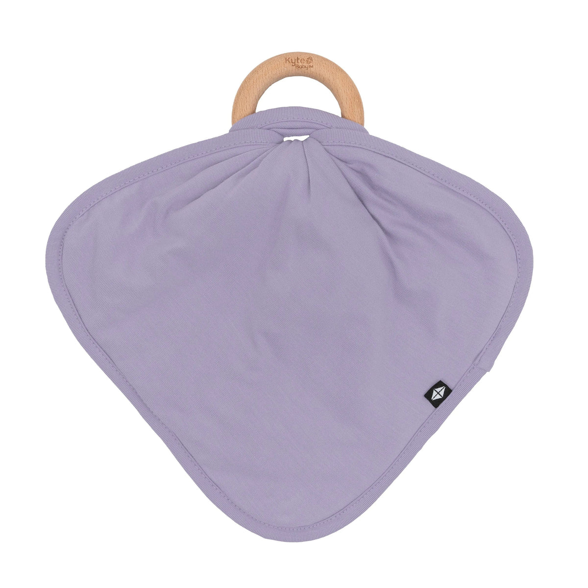 Lovey in Taro with Removable Wooden Teething Ring Main image