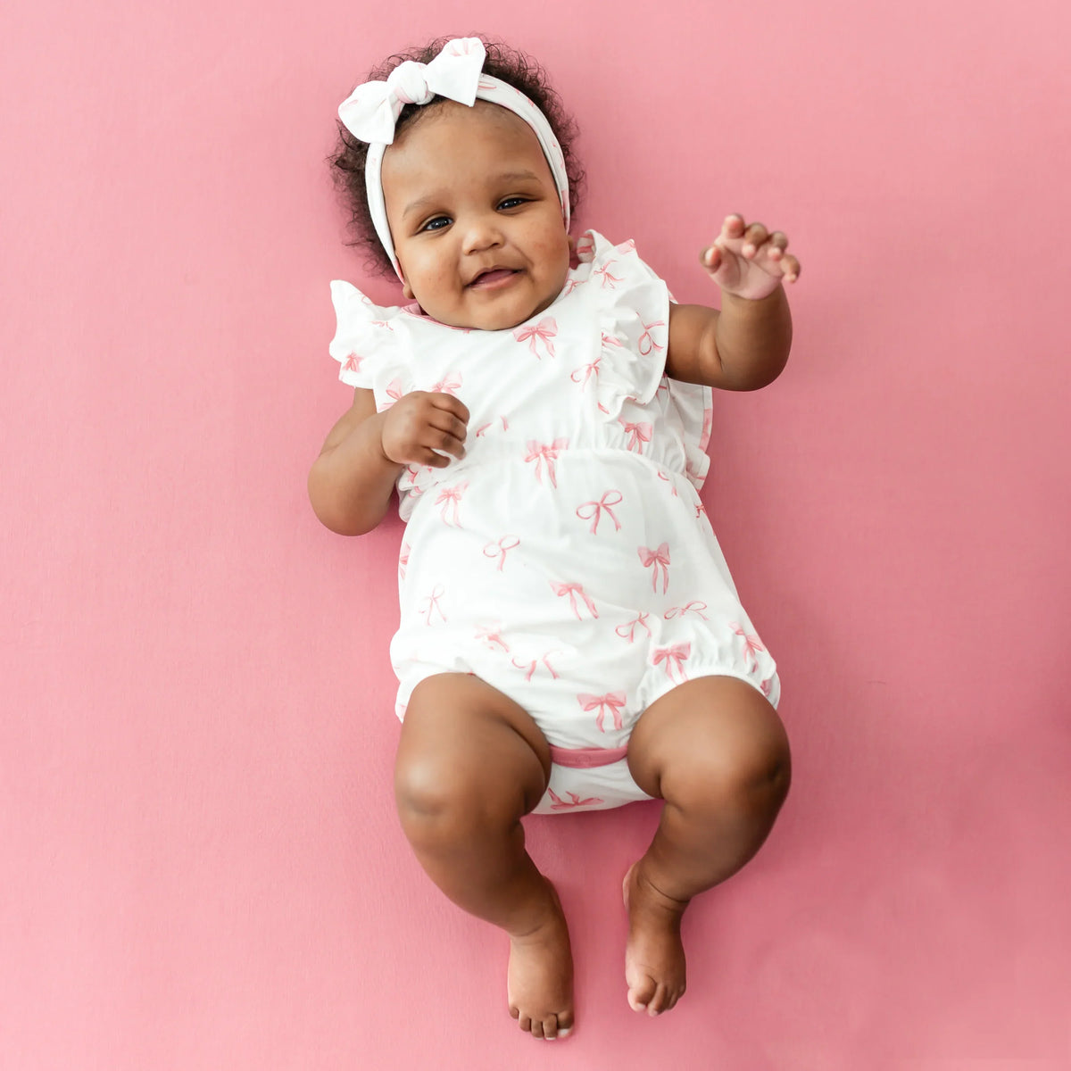 Bubble Romper in Bow Main image