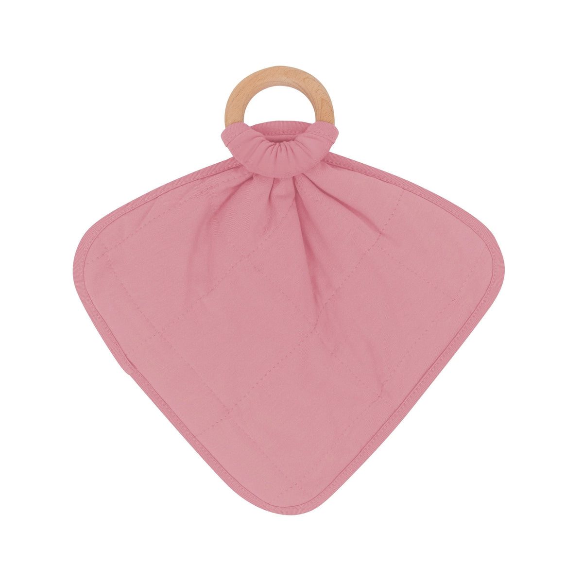 Lovey in Apple Blossom with Removable Wooden Teething Ring Main image