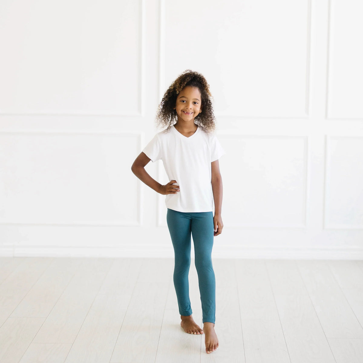 Toddler Leggings in Atlantic Main image