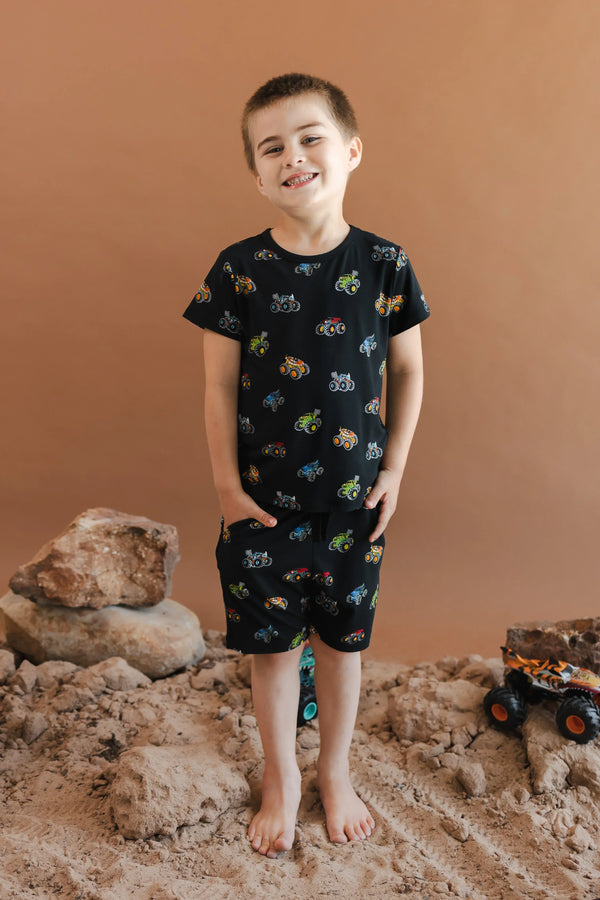 Drawstring Short in Monster Truck