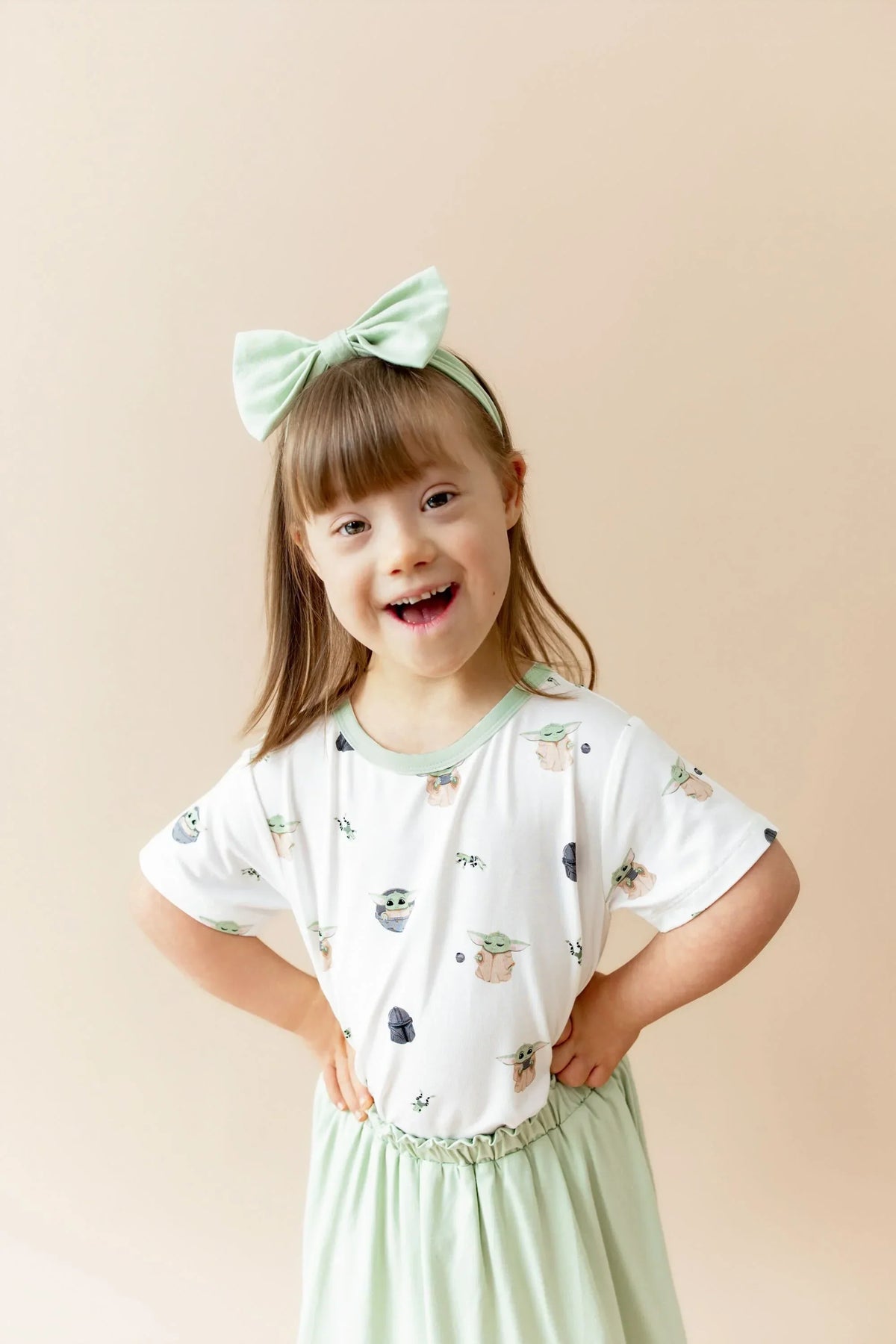 Toddler Basic Tee in Grogu™ Main image