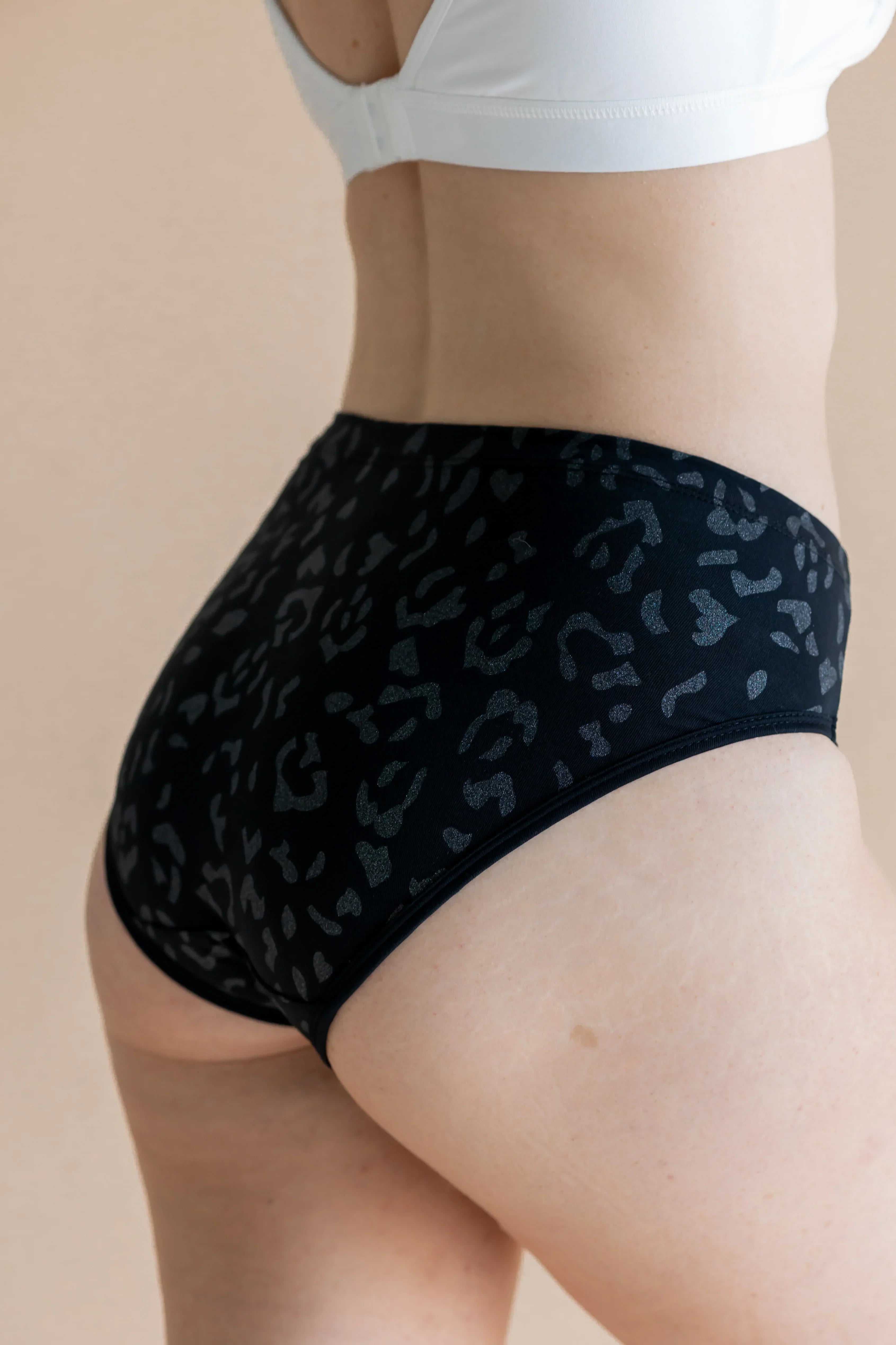 Women’s Underwear in Midnight Leopard Secondary image