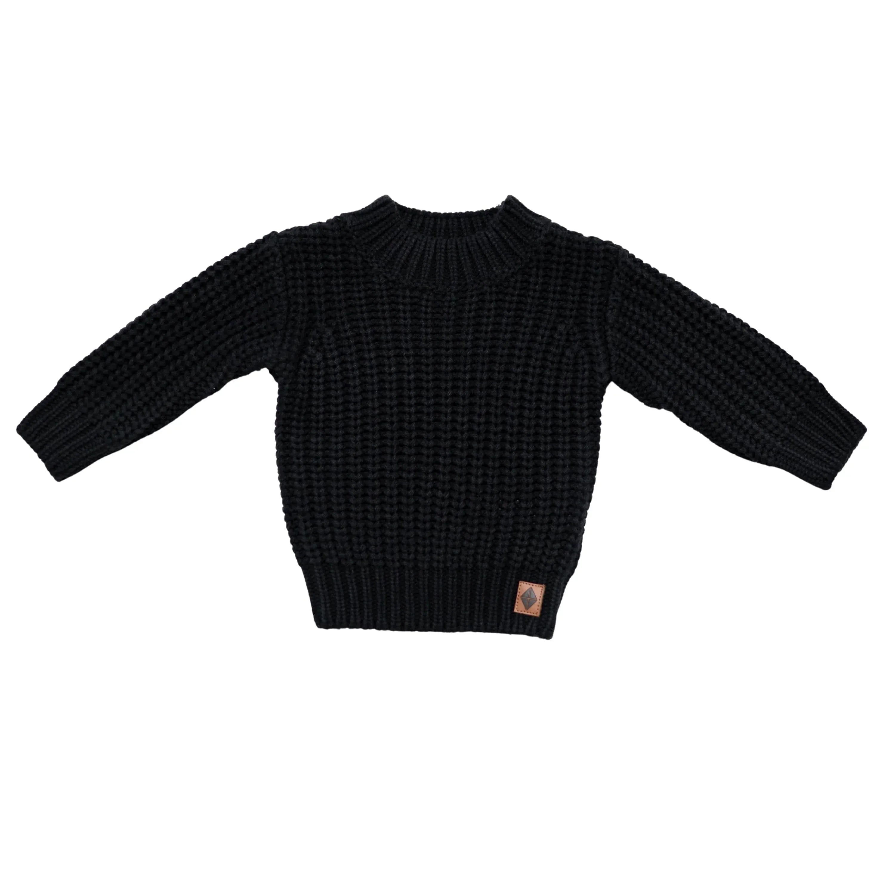 Chunky Knit Sweater in Midnight Secondary image