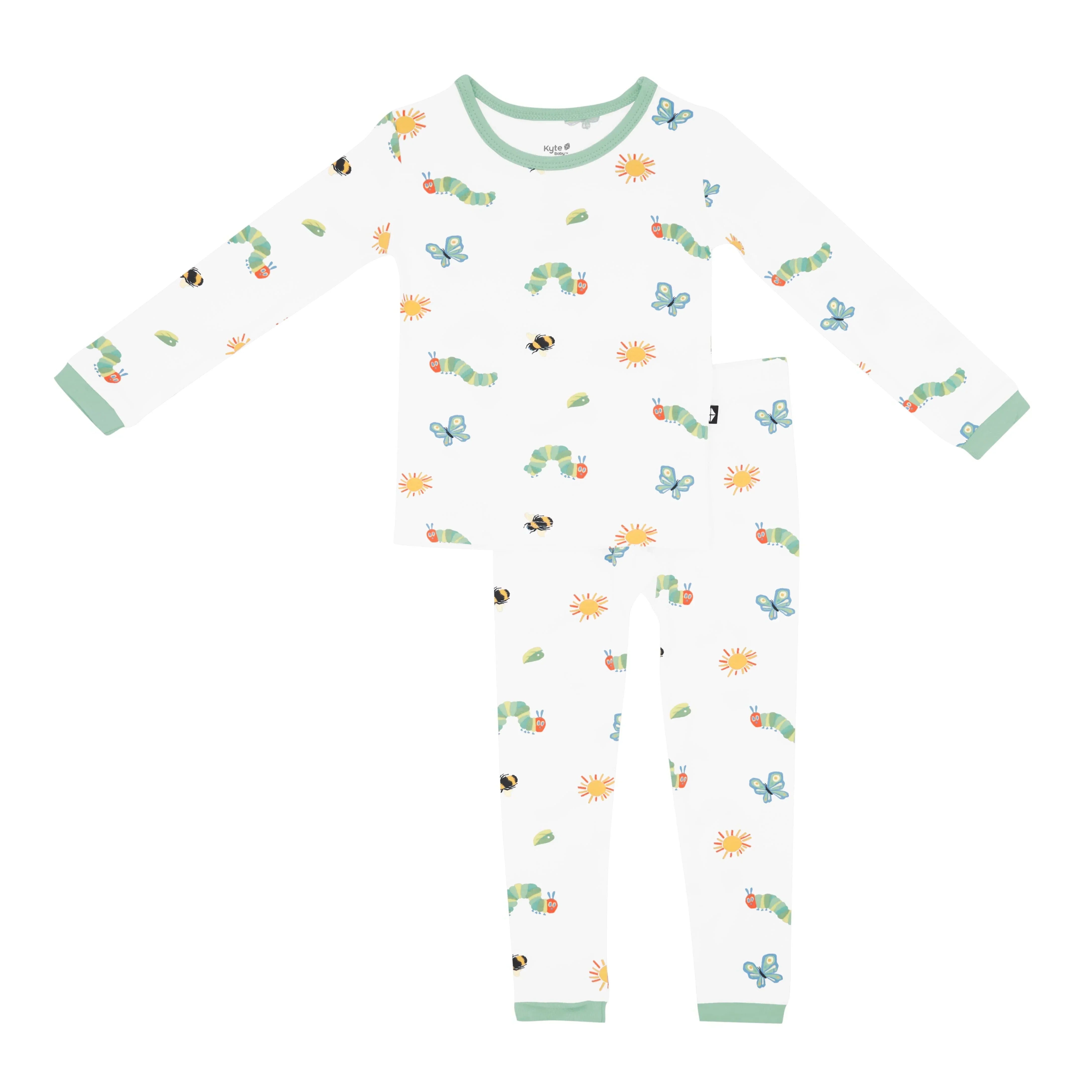 Long Sleeve Pajamas in The Very Hungry Caterpillar™ and Friends Secondary image