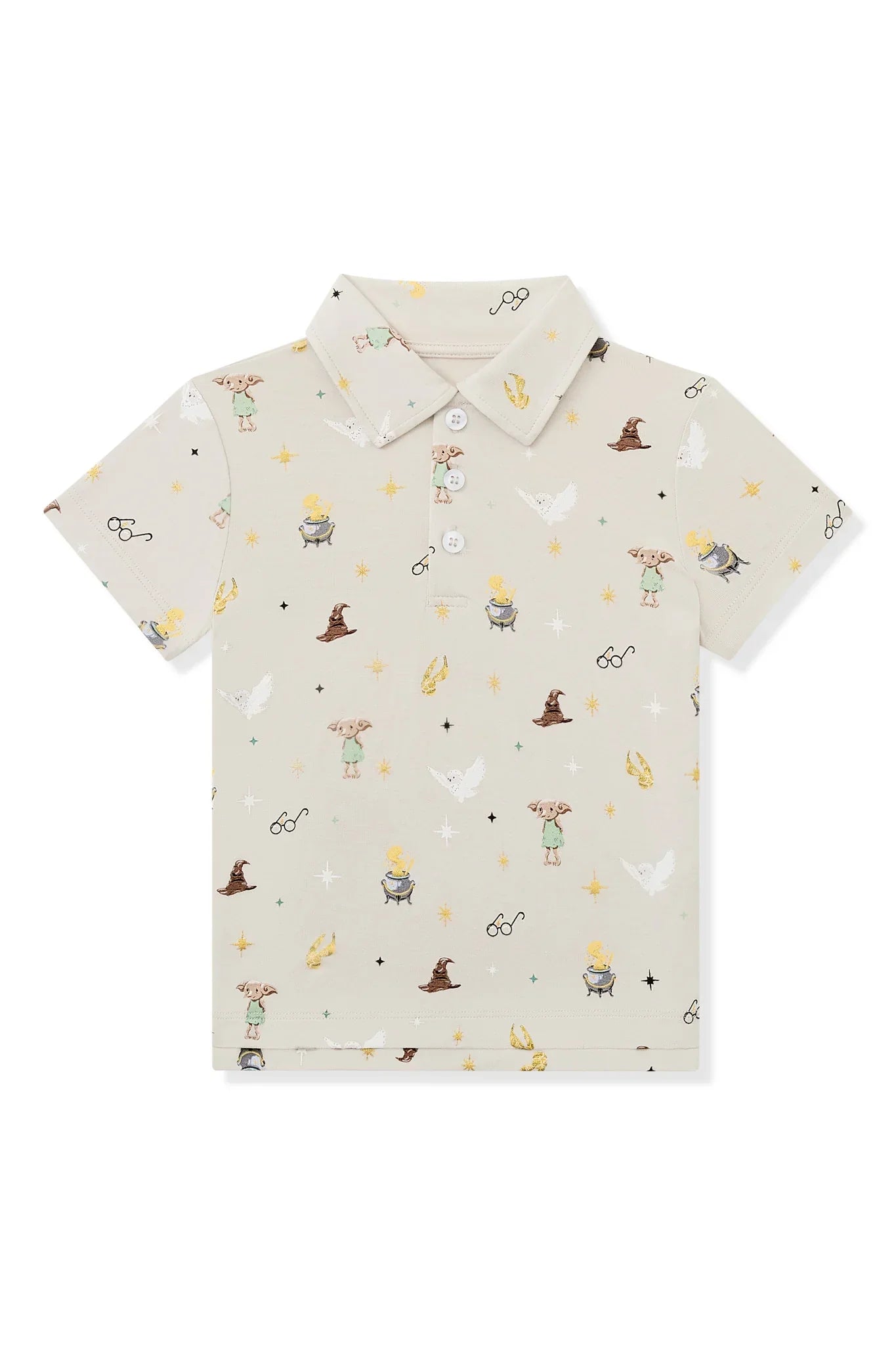 Toddler Short Sleeve Polo in Starry Icon Secondary image