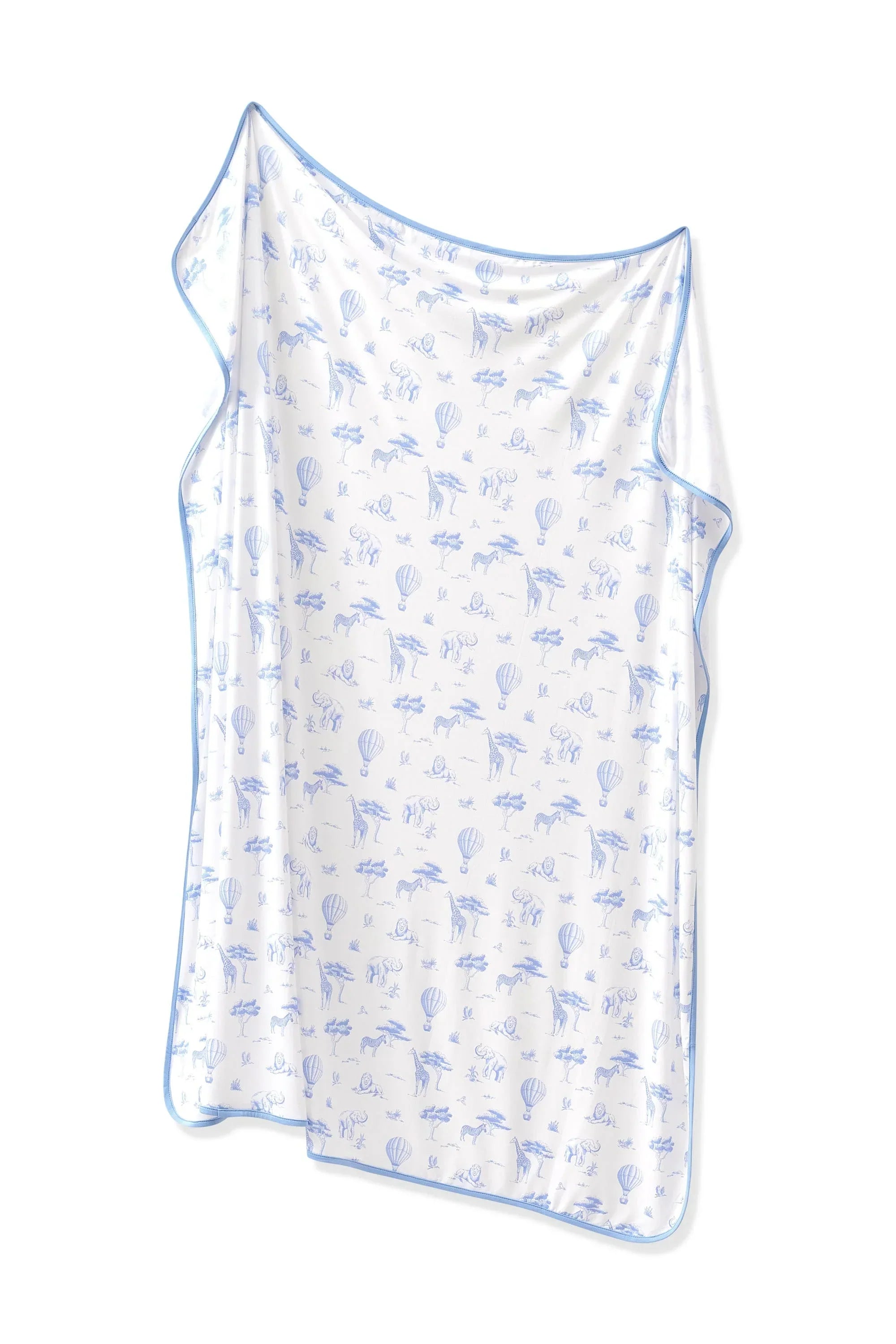 Swaddle Blanket in Toile Safari Secondary image