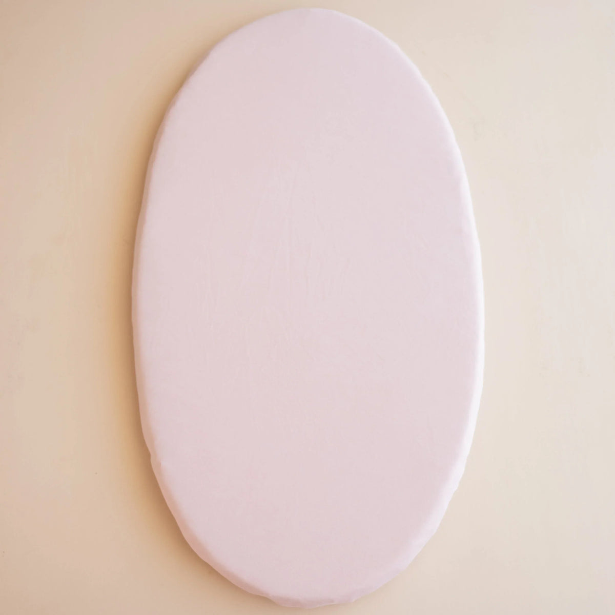 Oval Bassinet Sheet in Blush Main image