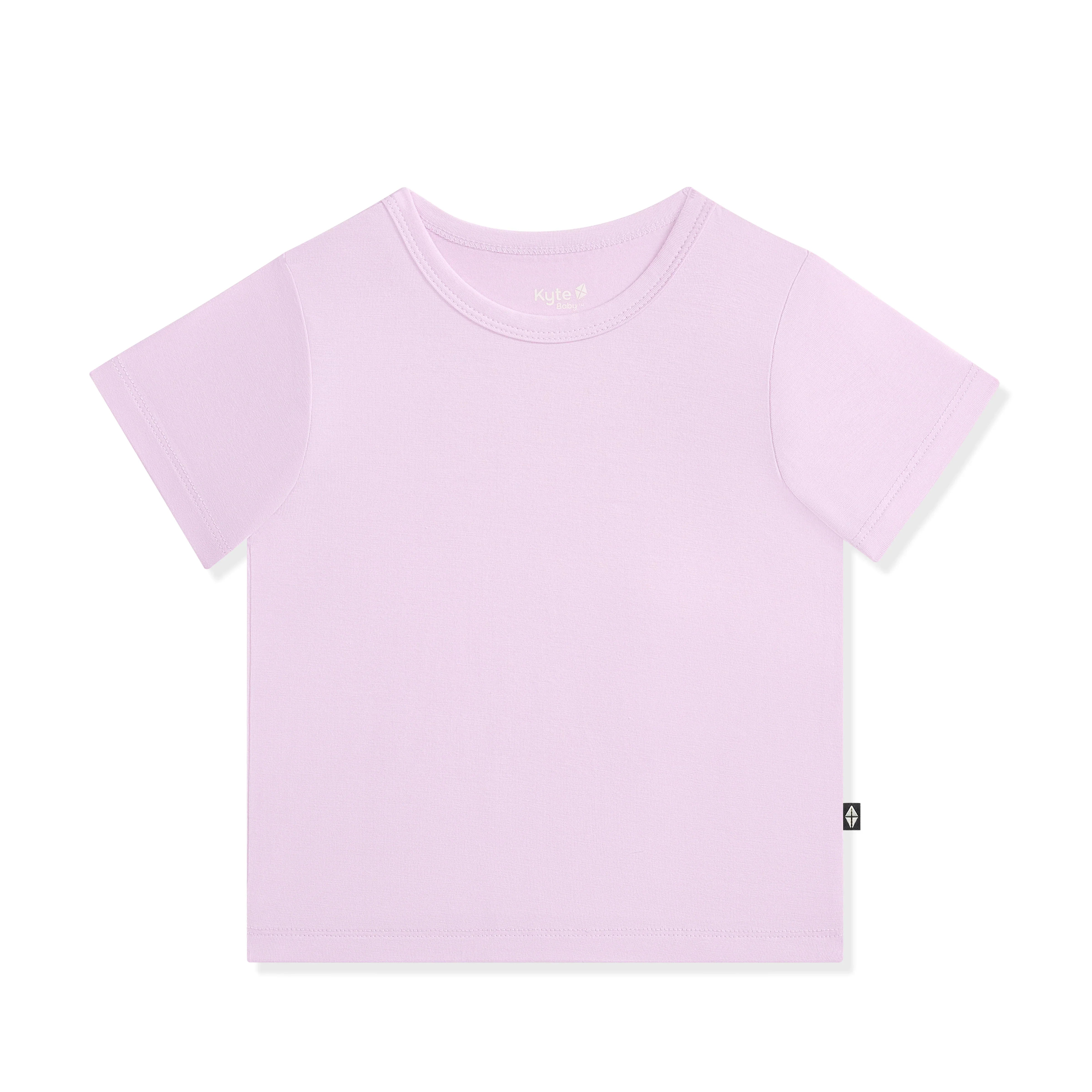 Toddler Basic Tee in Thistle Secondary image